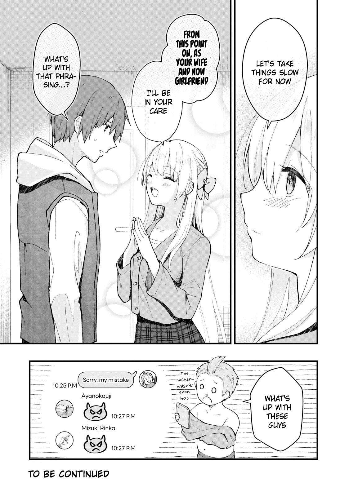 Netoge no Yome ga Ninki Idol datta: Cool kei no Kanojo wa Genjitsu demo Yome no Tsumori de Iru Chapter 34 12