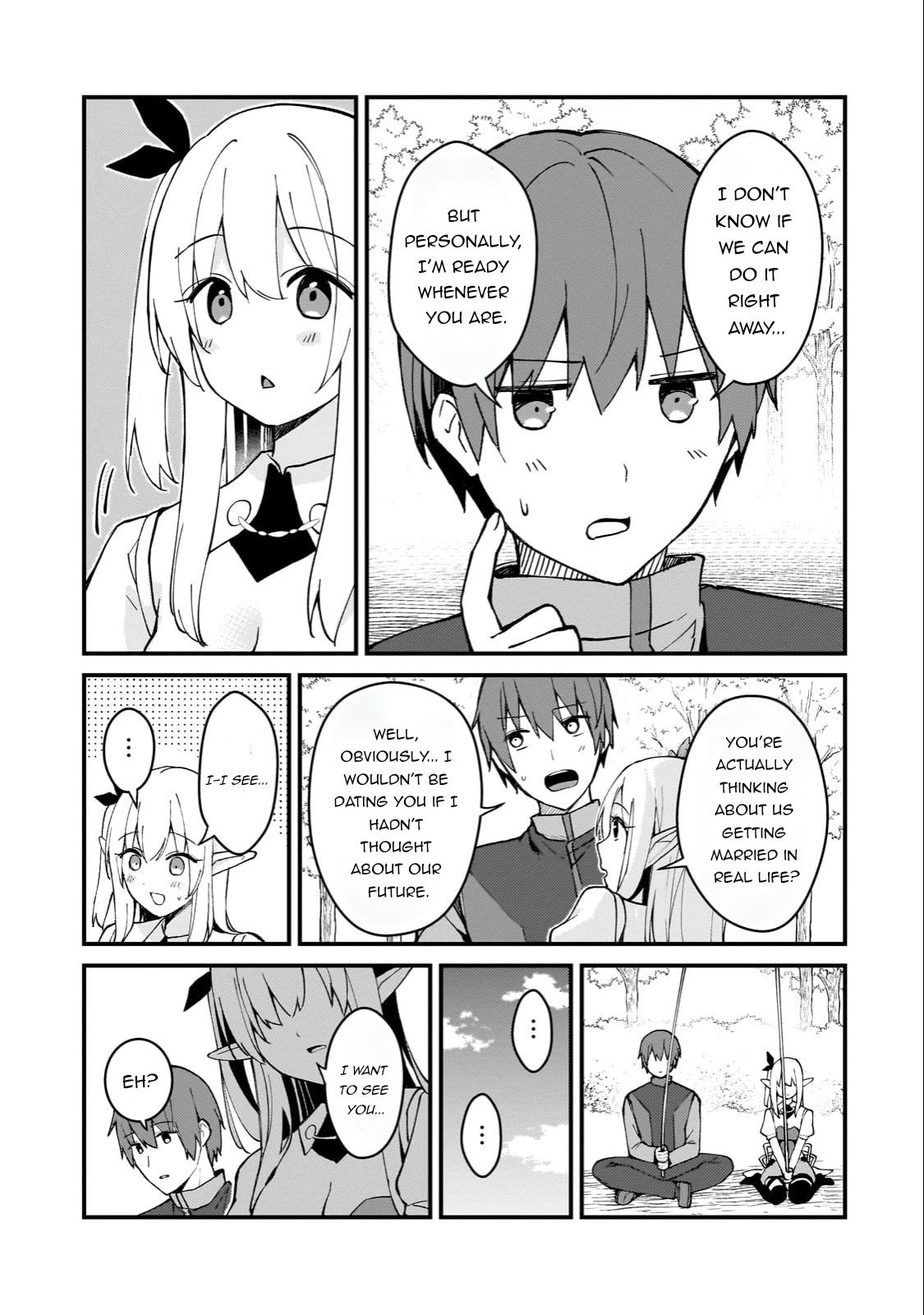 Netoge no Yome ga Ninki Idol datta: Cool kei no Kanojo wa Genjitsu demo Yome no Tsumori de Iru Chapter 36 5