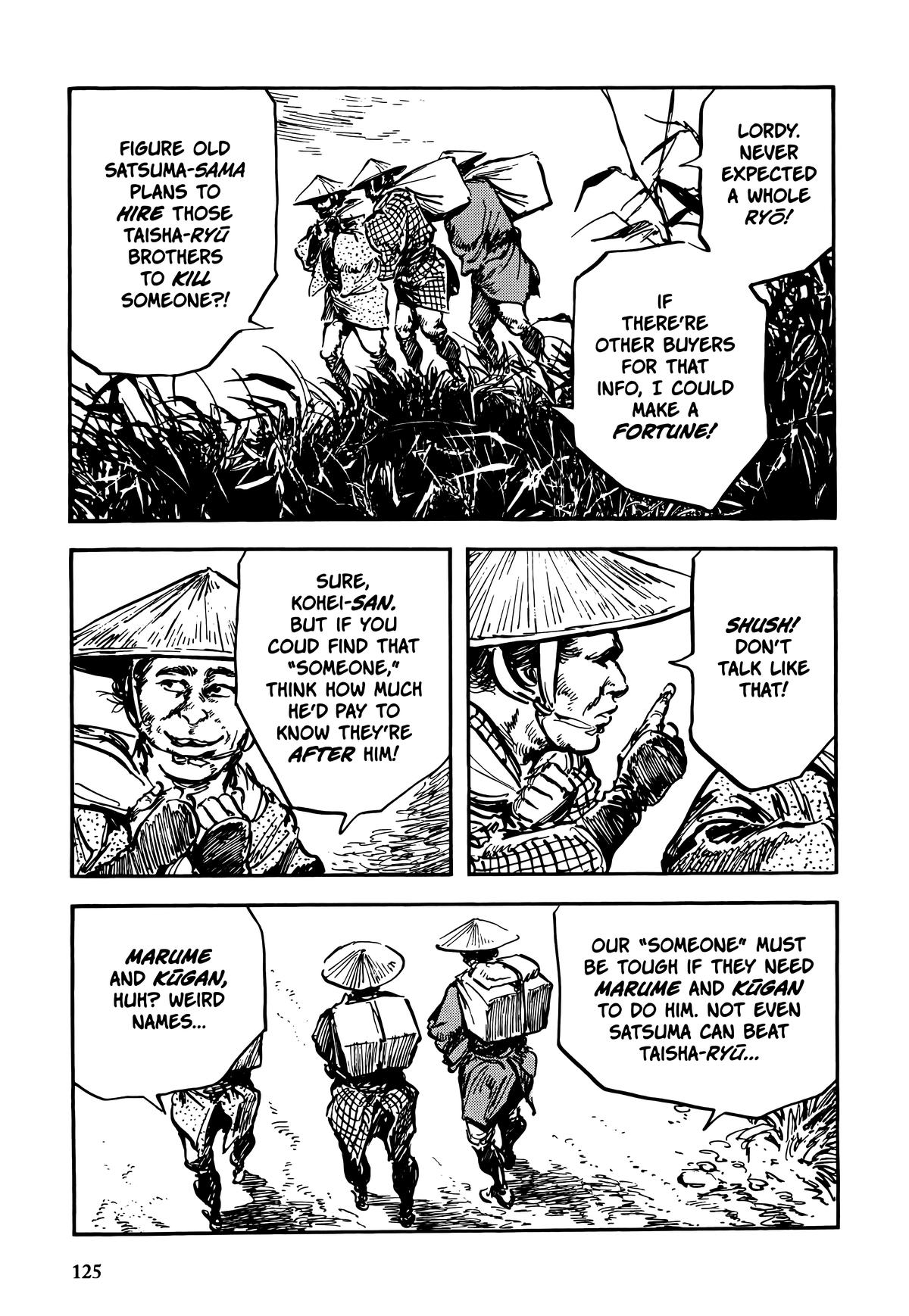 New Lone Wolf and Cub Chapter 9 - Page 125
