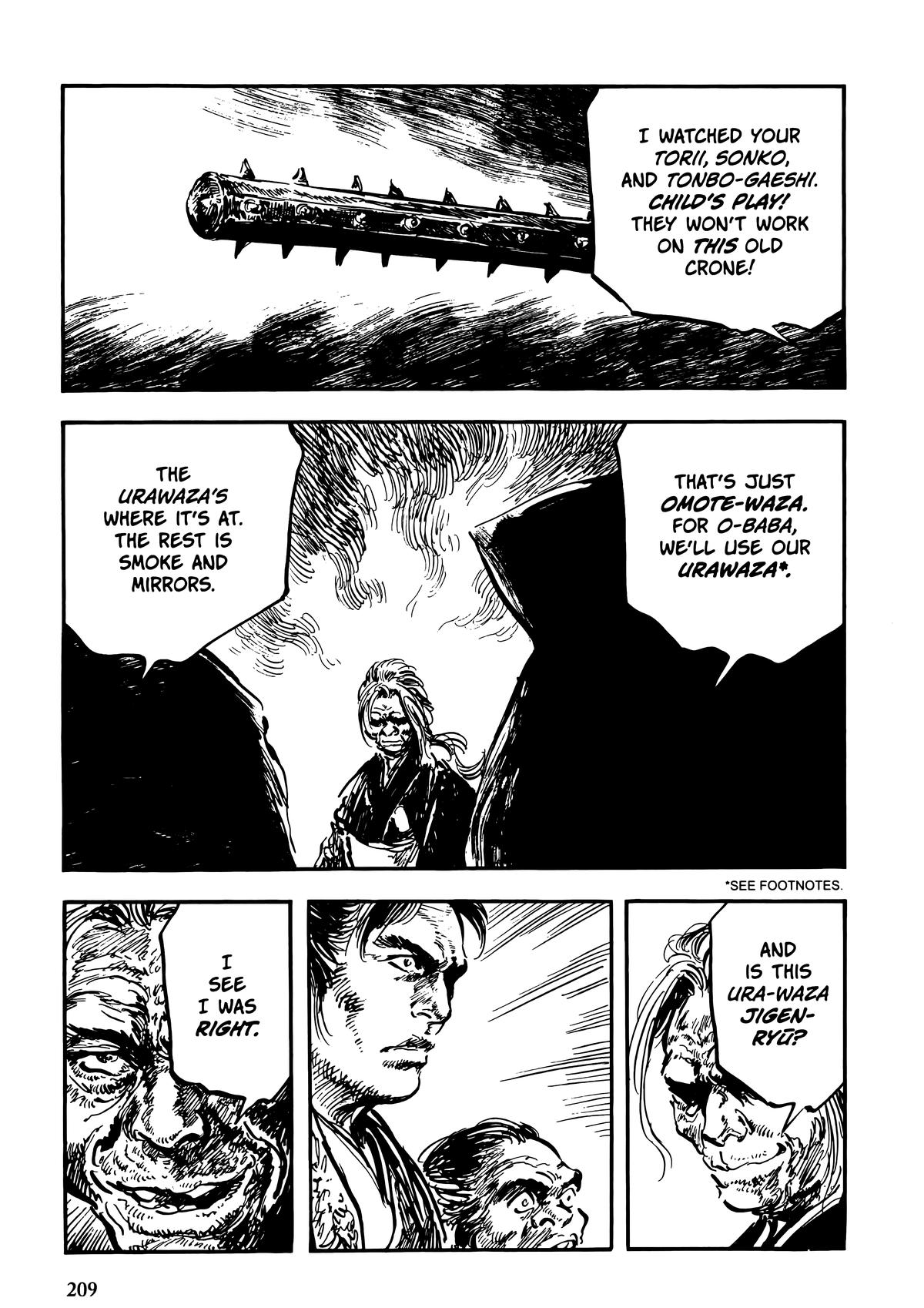 New Lone Wolf and Cub Chapter 10 - Page 209