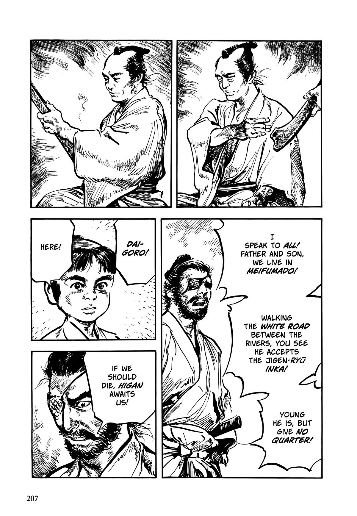 New Lone Wolf and Cub Chapter 11 - Page 203