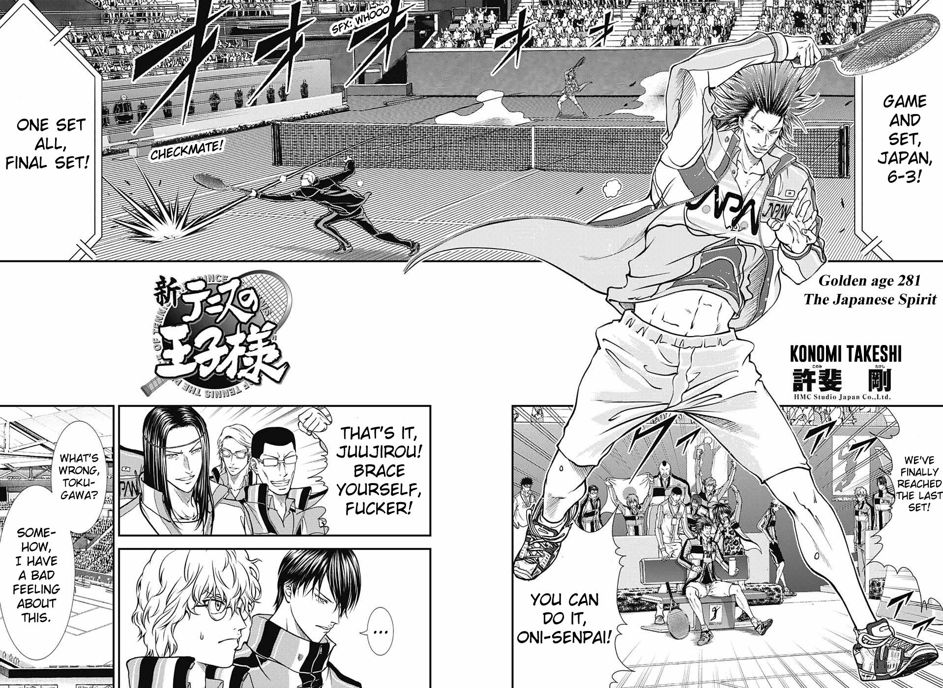 New Prince of Tennis Chapter 281 2