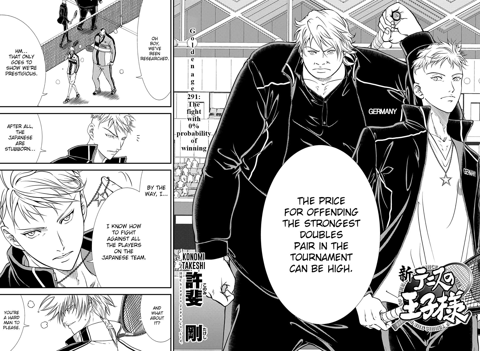 New Prince of Tennis Chapter 291 2