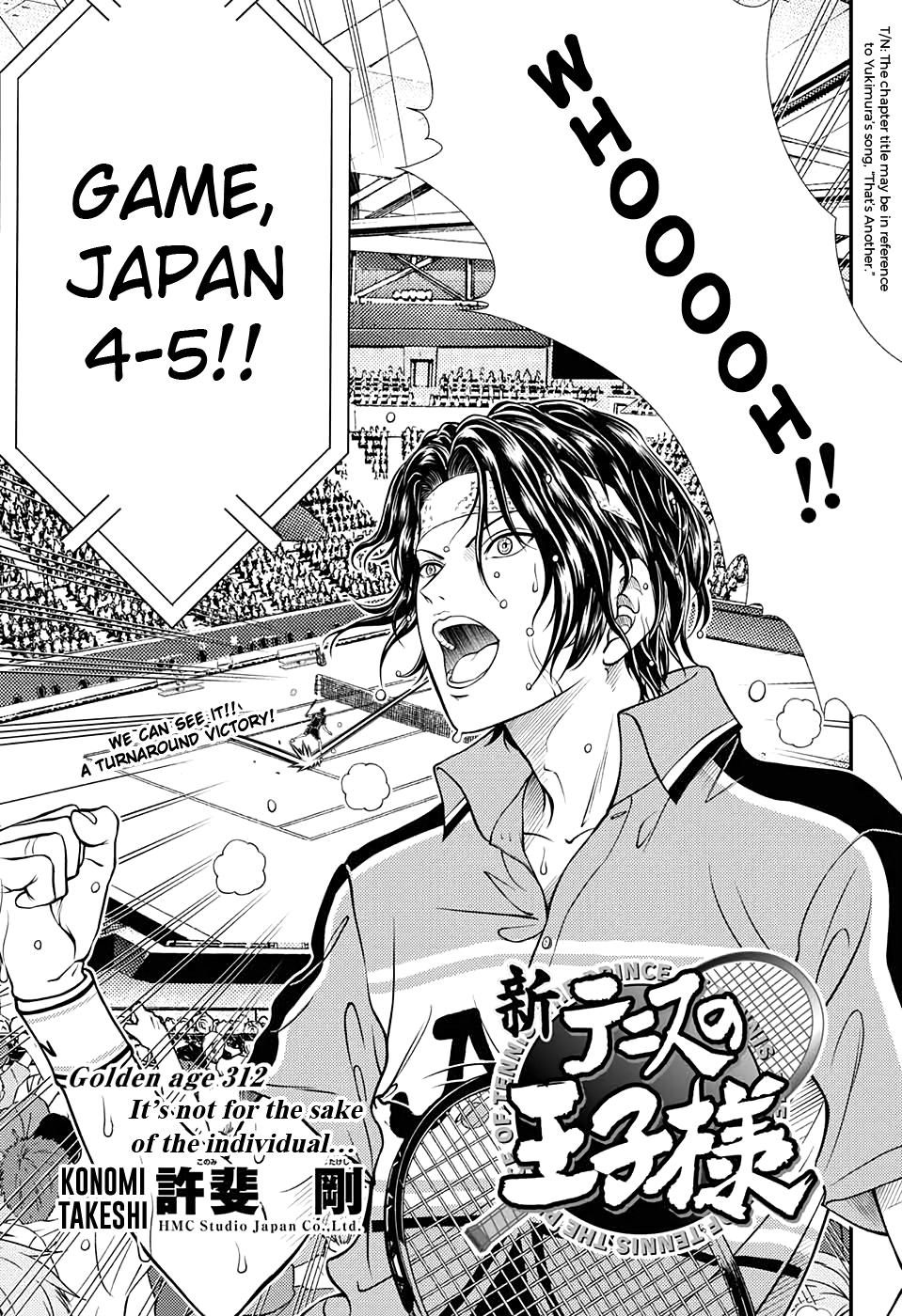 New Prince of Tennis Chapter 312 3