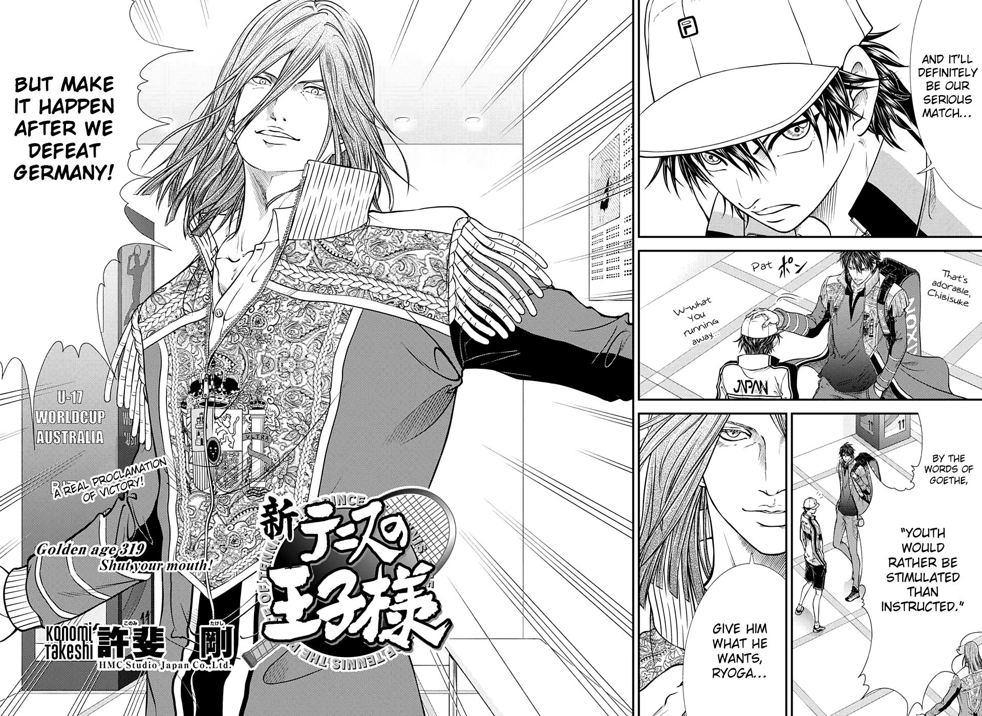 New Prince of Tennis Chapter 319 2
