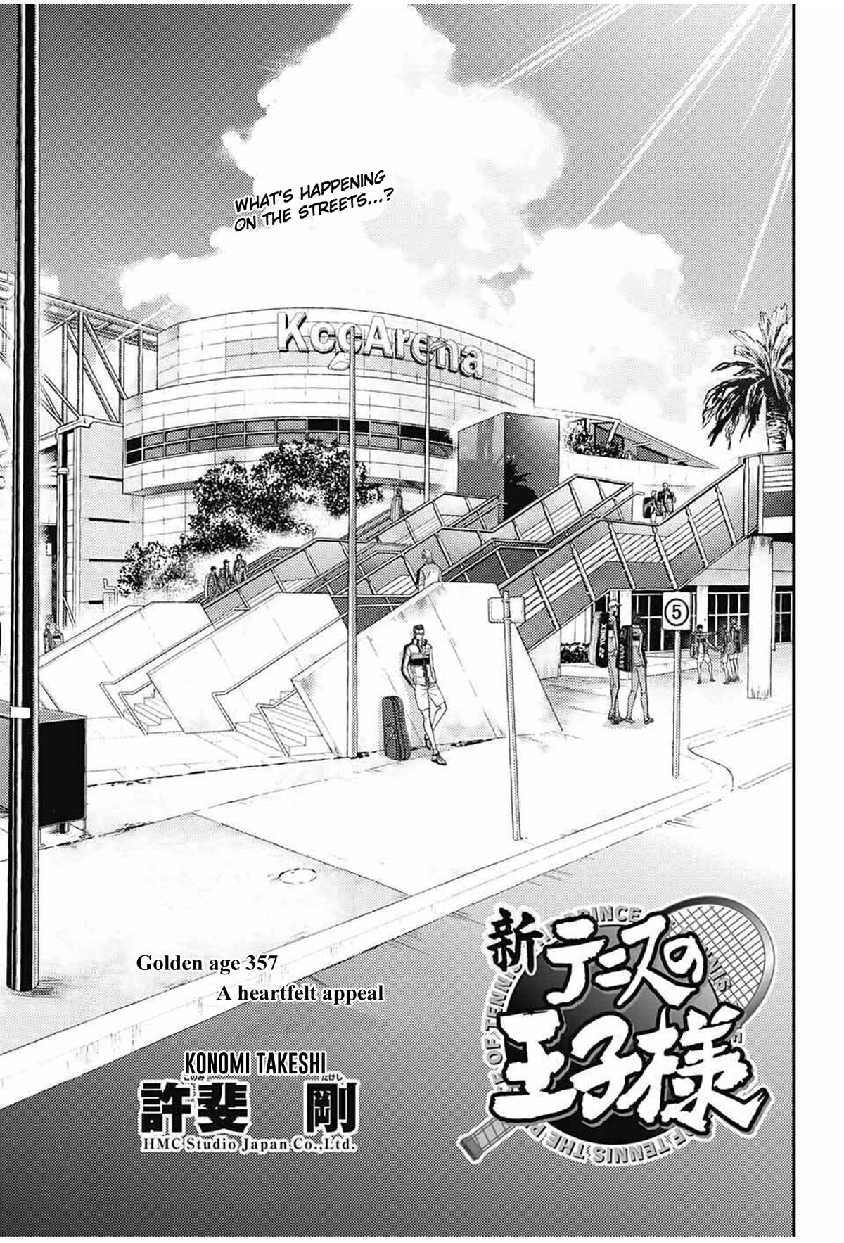 New Prince of Tennis Chapter 357 3