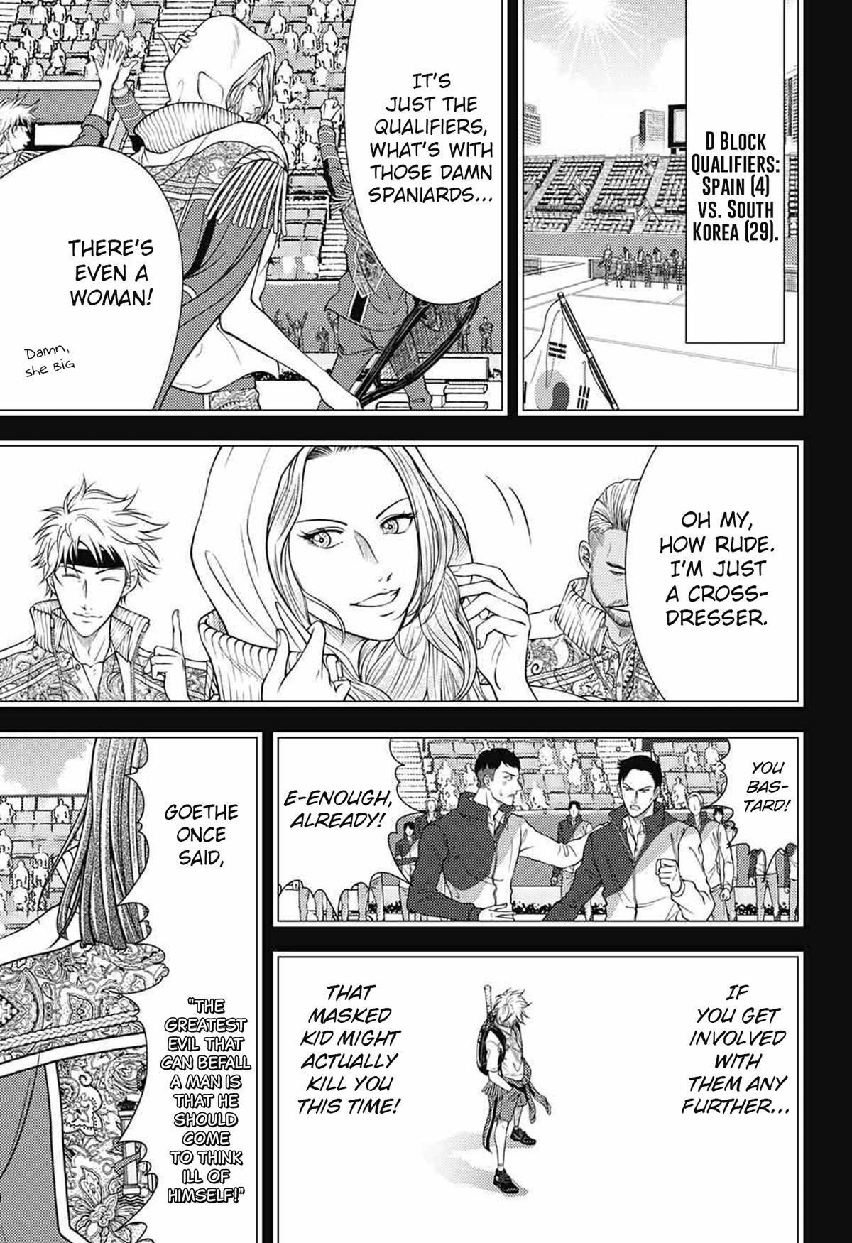 New Prince of Tennis Chapter 383 3