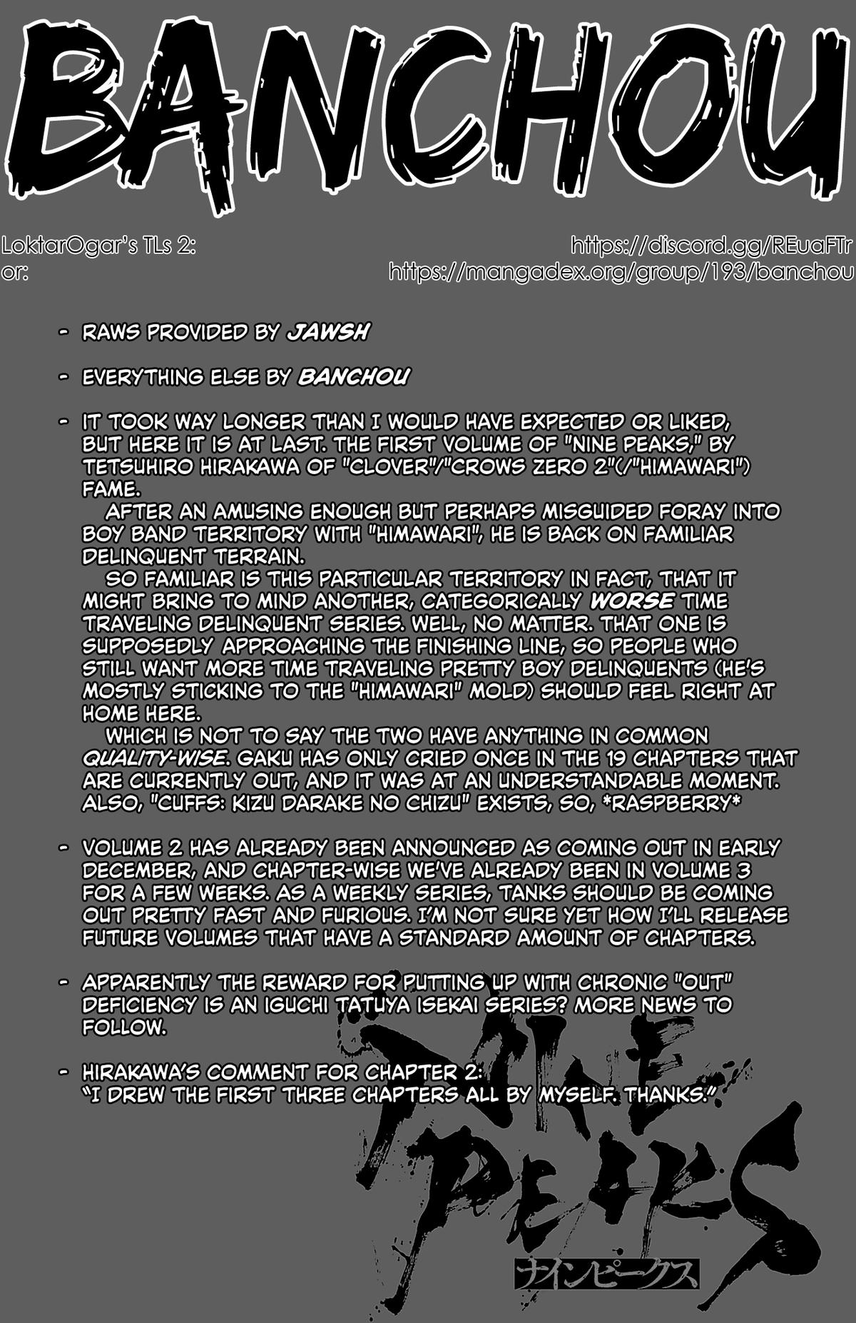 Nine Peaks Chapter 2 1