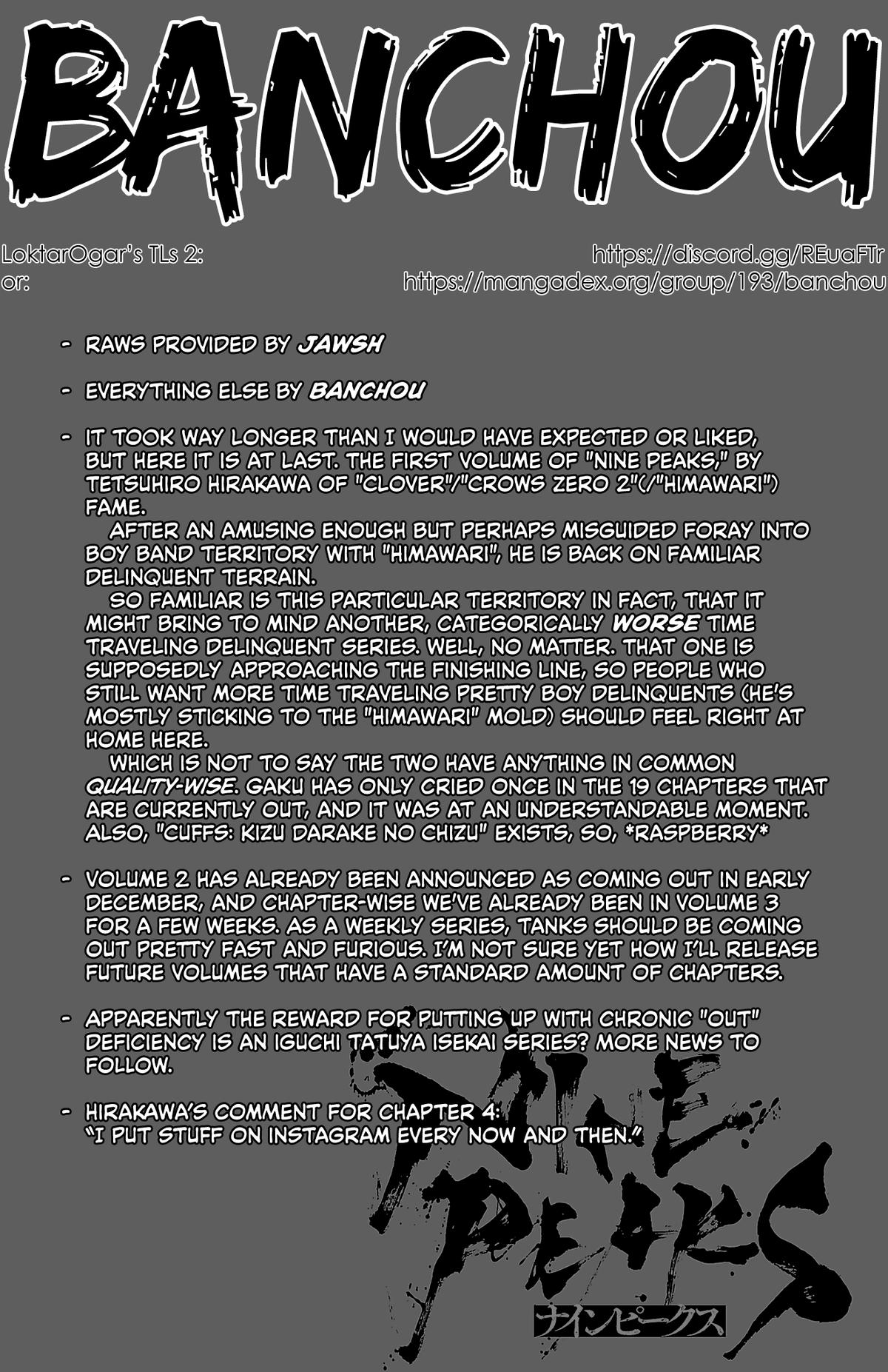 Nine Peaks Chapter 4 1