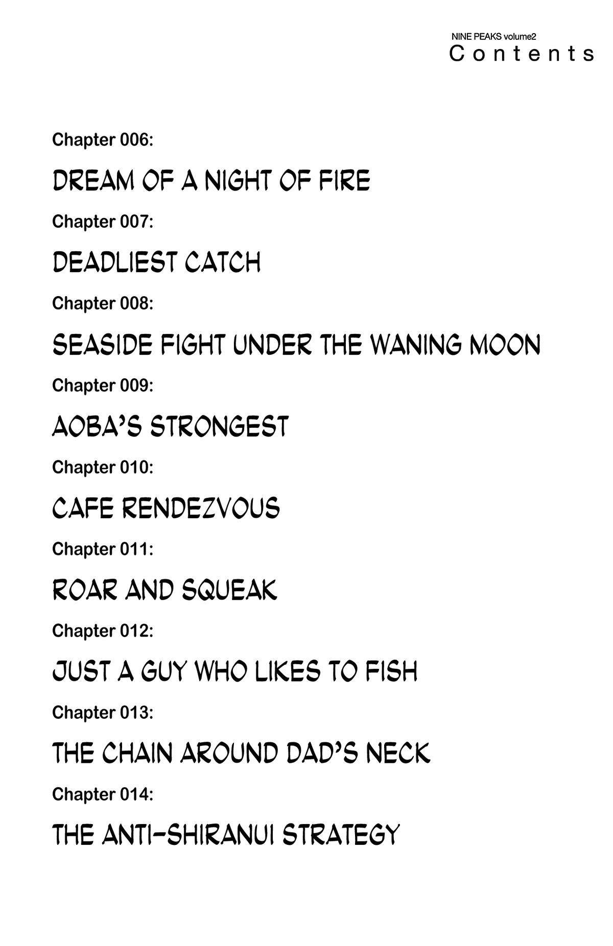 Nine Peaks Chapter 6 6