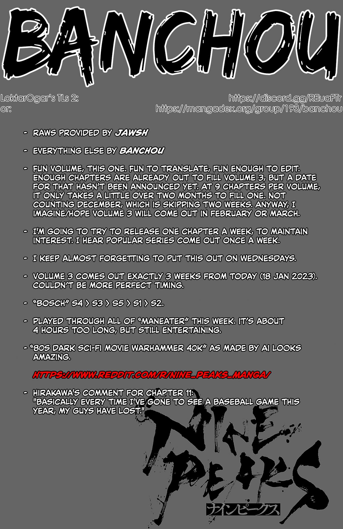 Nine Peaks Chapter 11 1