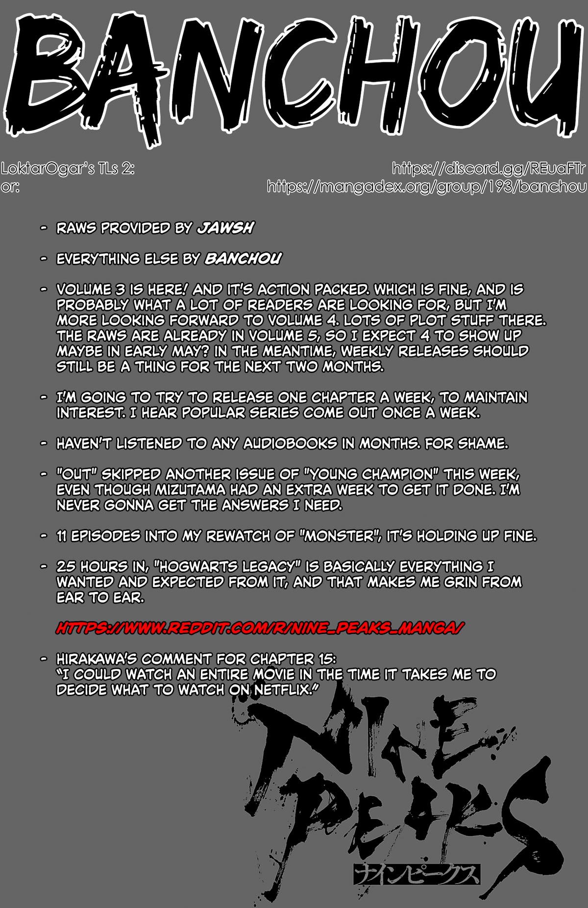 Nine Peaks Chapter 15 1