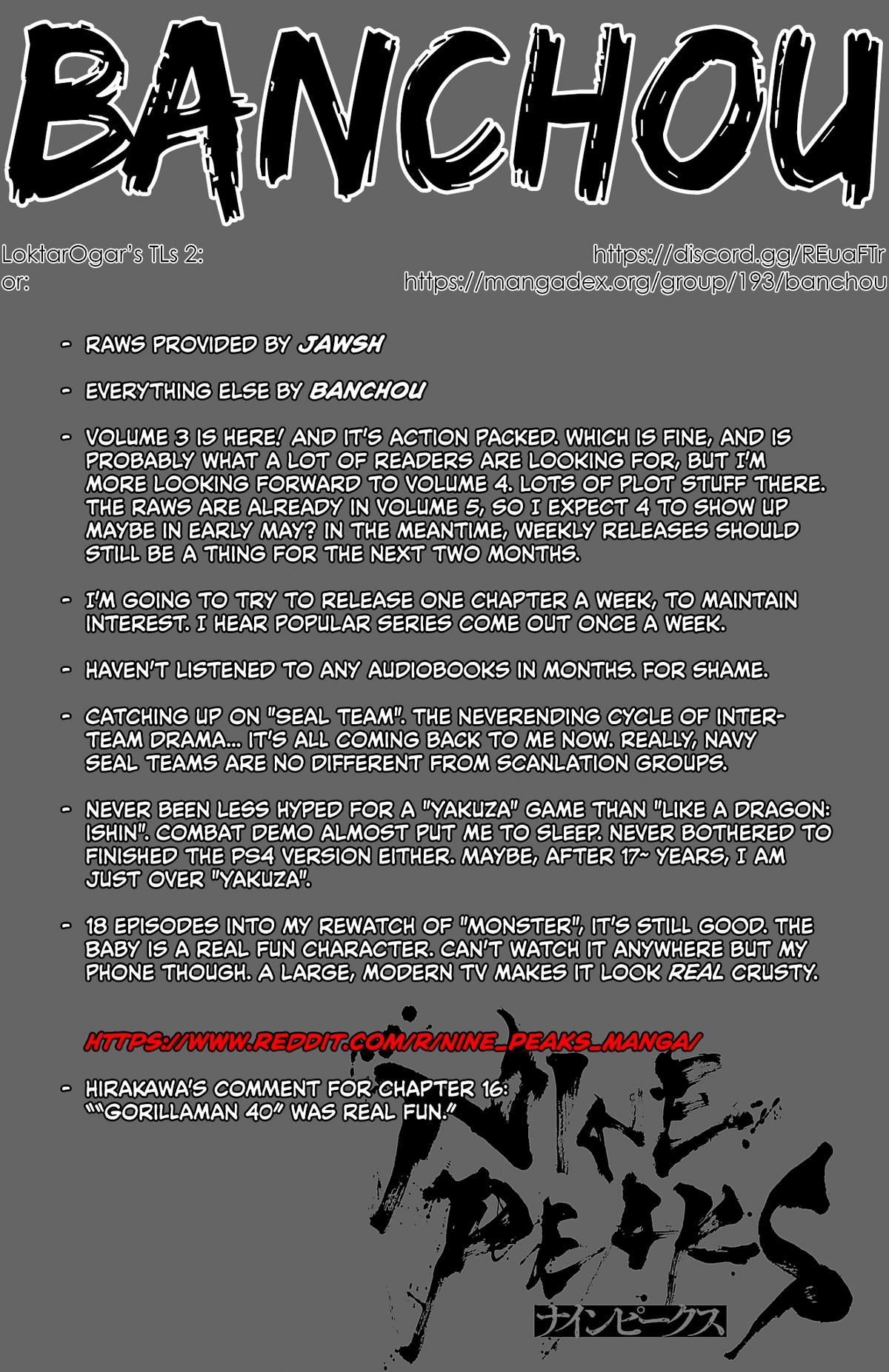 Nine Peaks Chapter 16 1