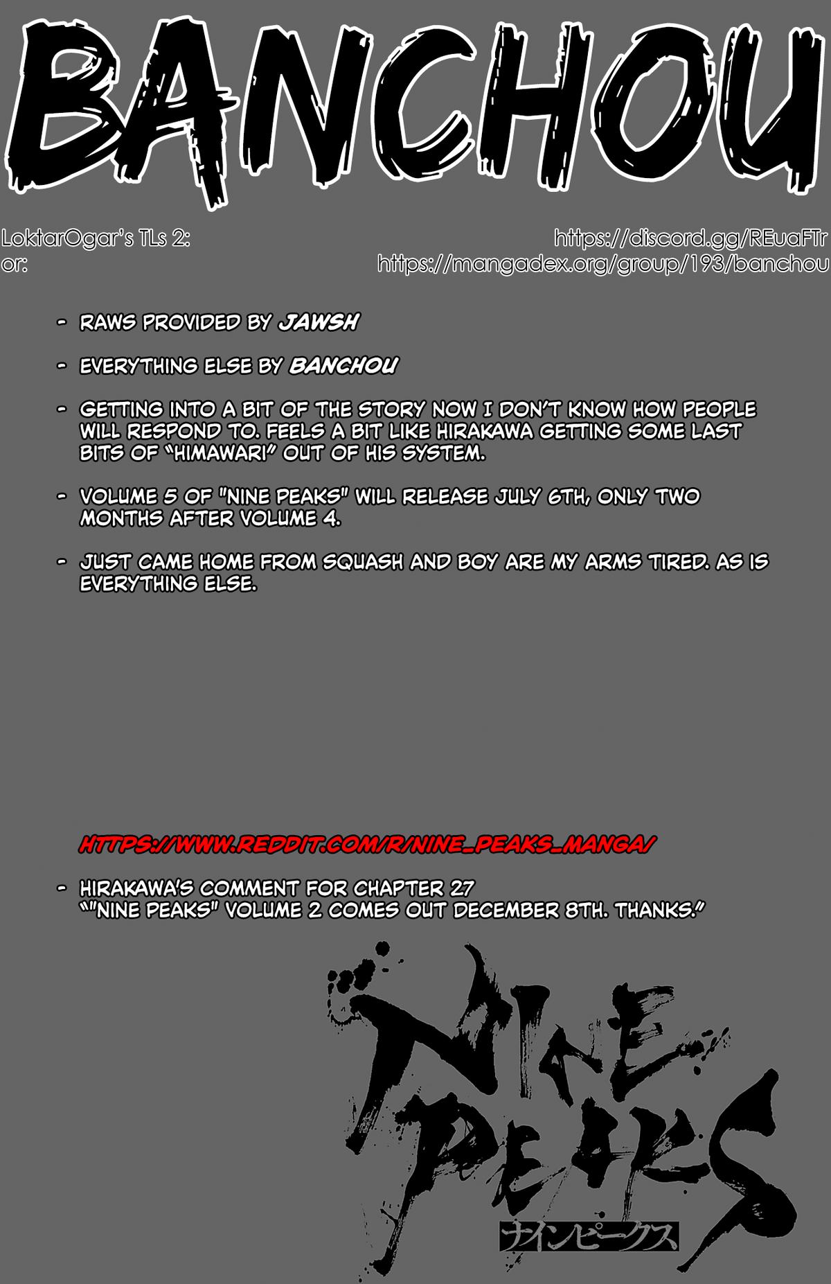 Nine Peaks Chapter 27 1