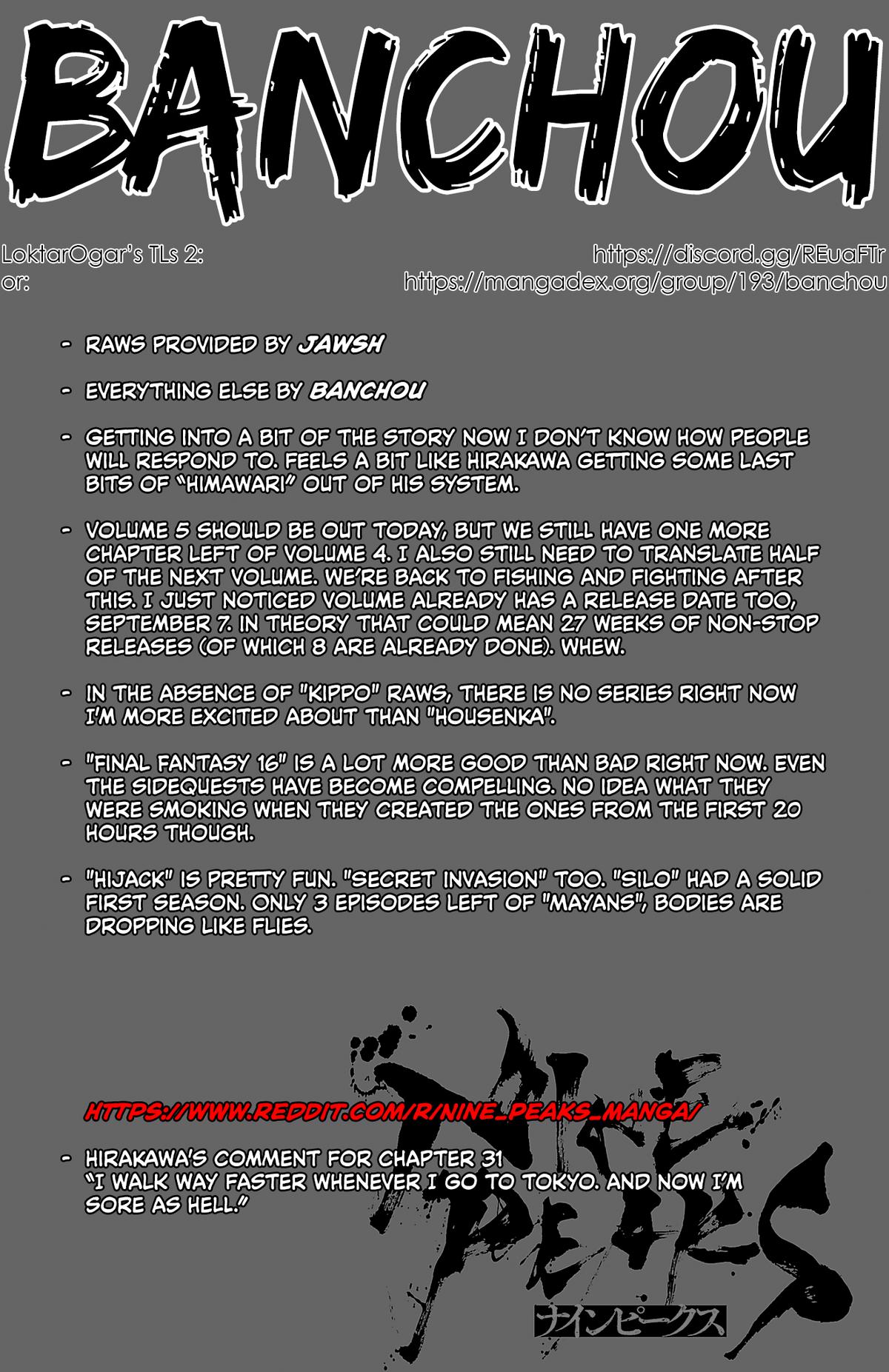 Nine Peaks Chapter 31 1