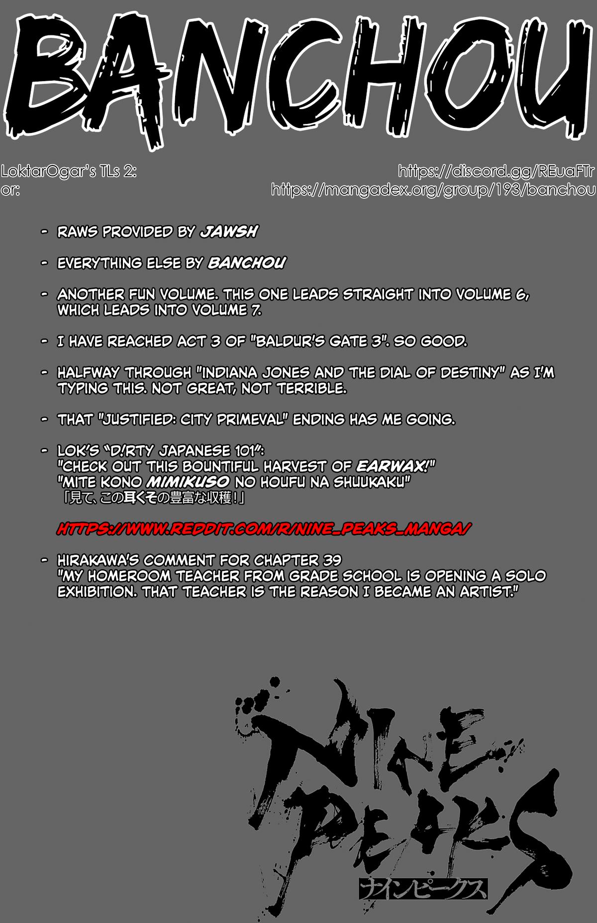 Nine Peaks Chapter 39 1