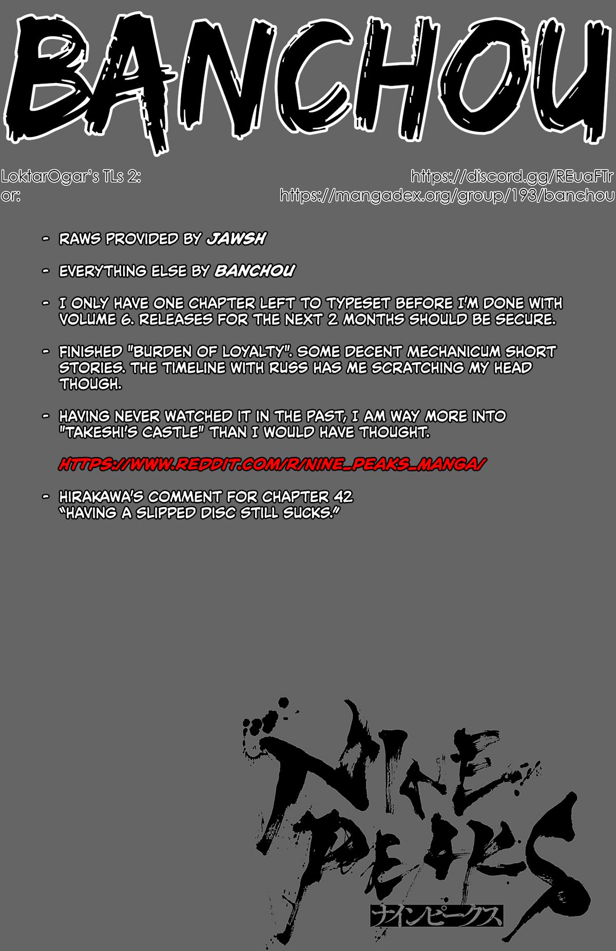 Nine Peaks Chapter 42 1