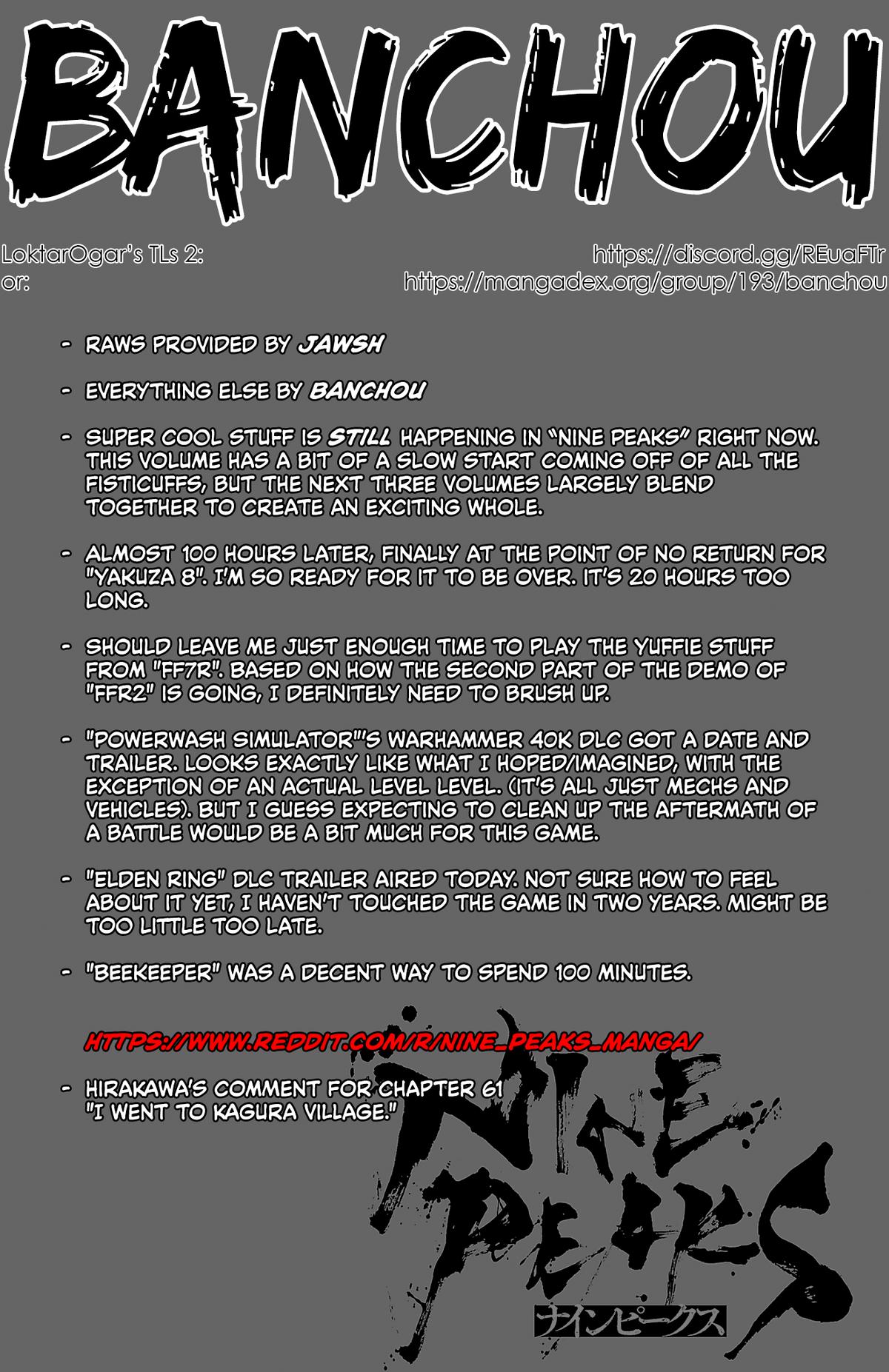 Nine Peaks Chapter 61 1