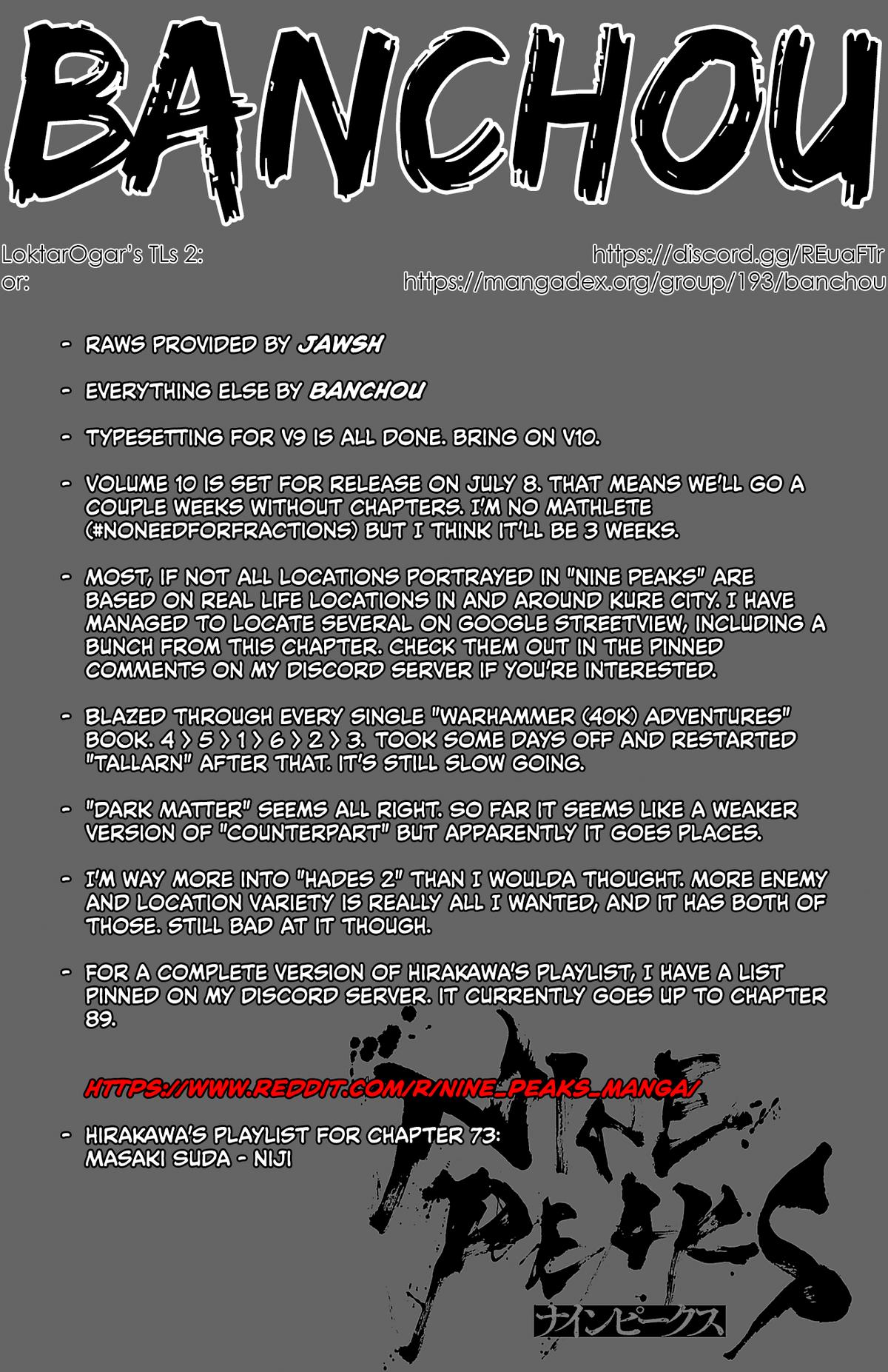 Nine Peaks Chapter 73 1