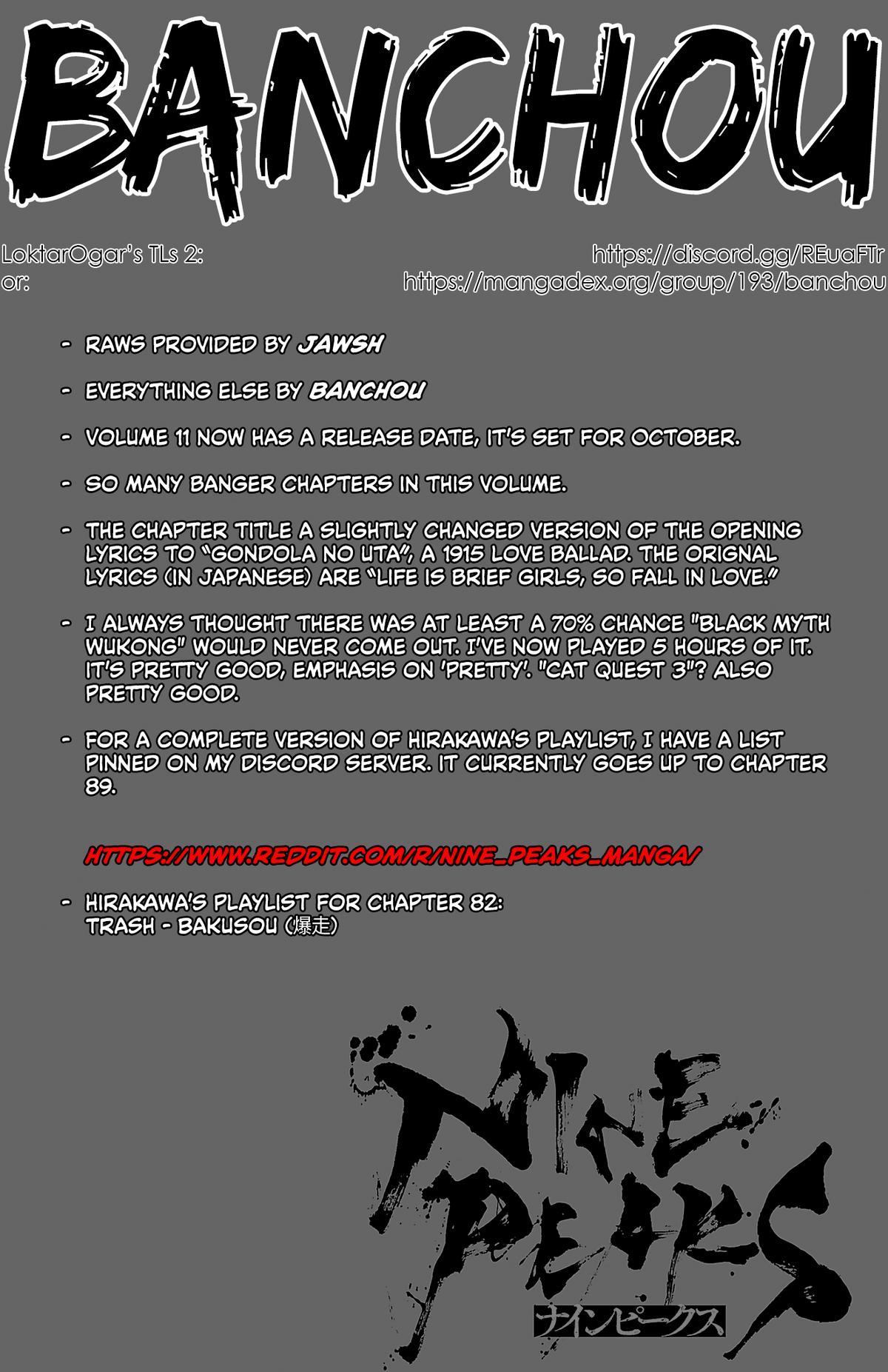 Nine Peaks Chapter 83 1