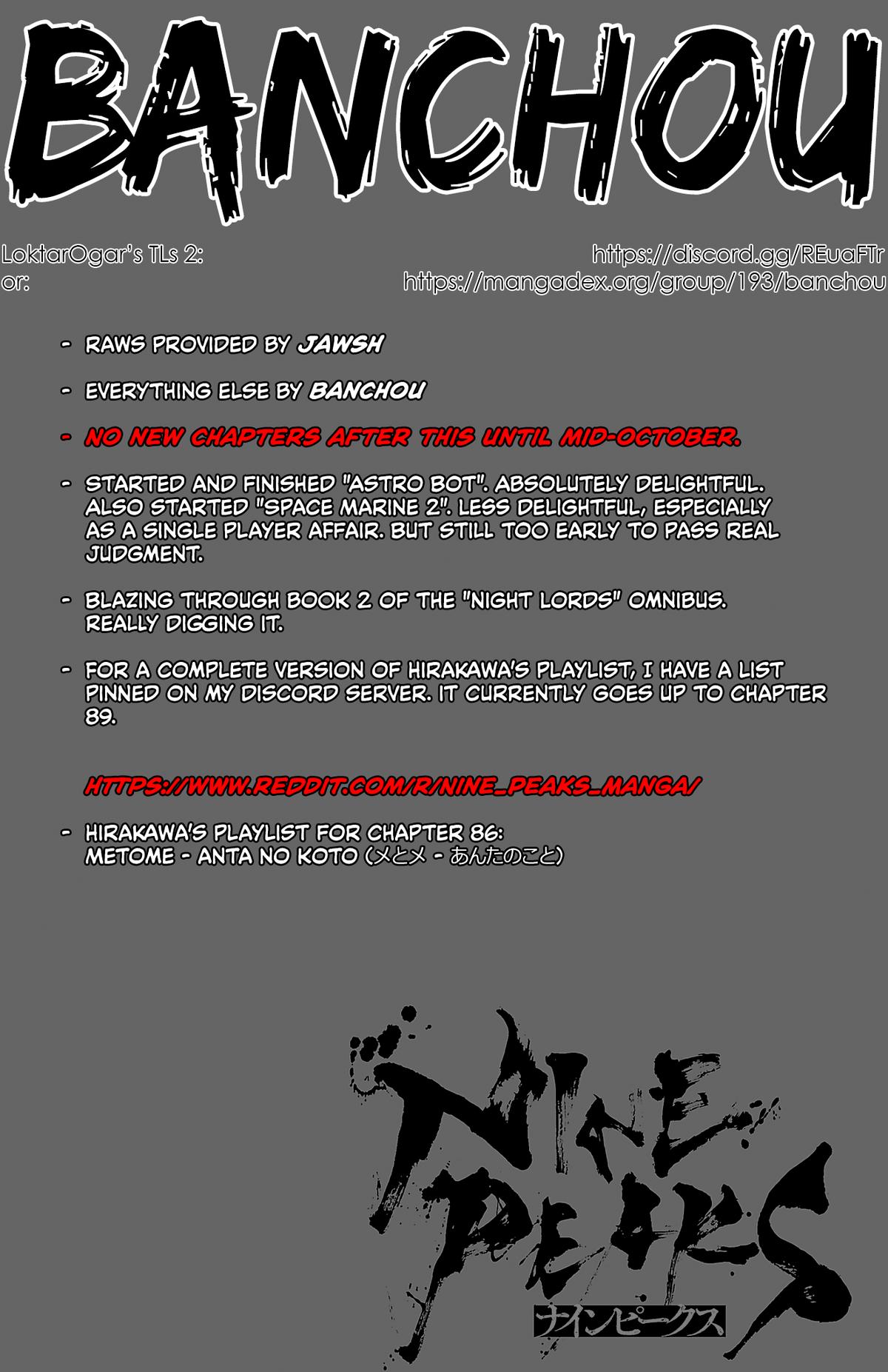 Nine Peaks Chapter 86 1
