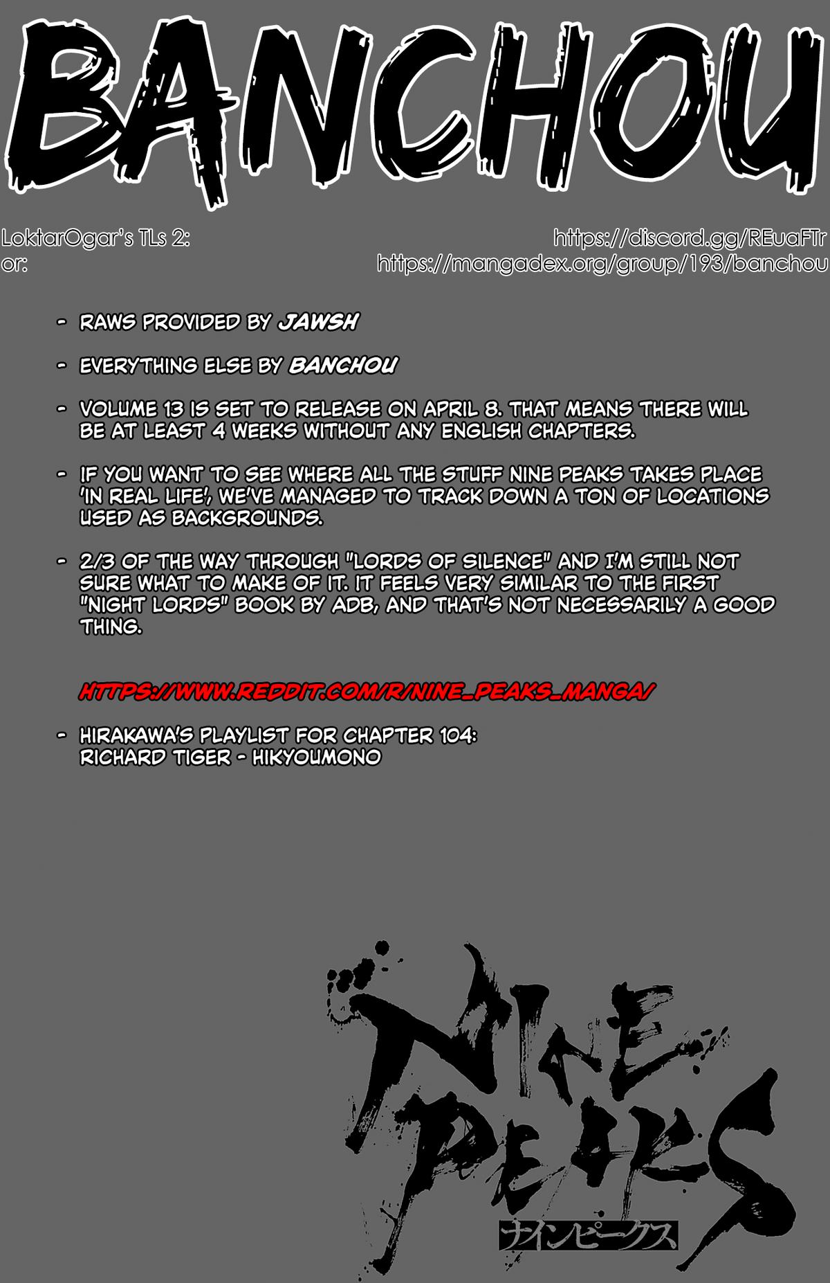 Nine Peaks Chapter 104 1
