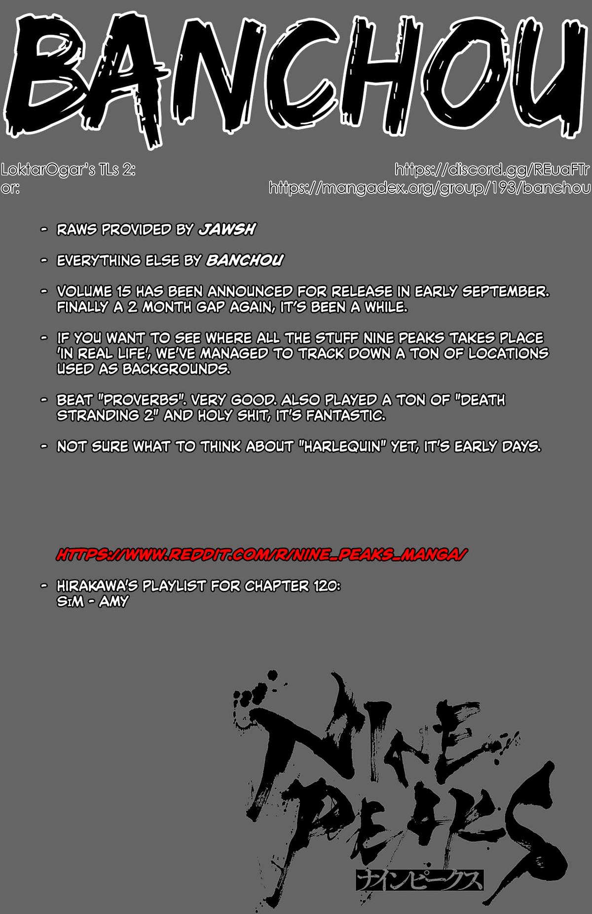 Nine Peaks Chapter 120 1