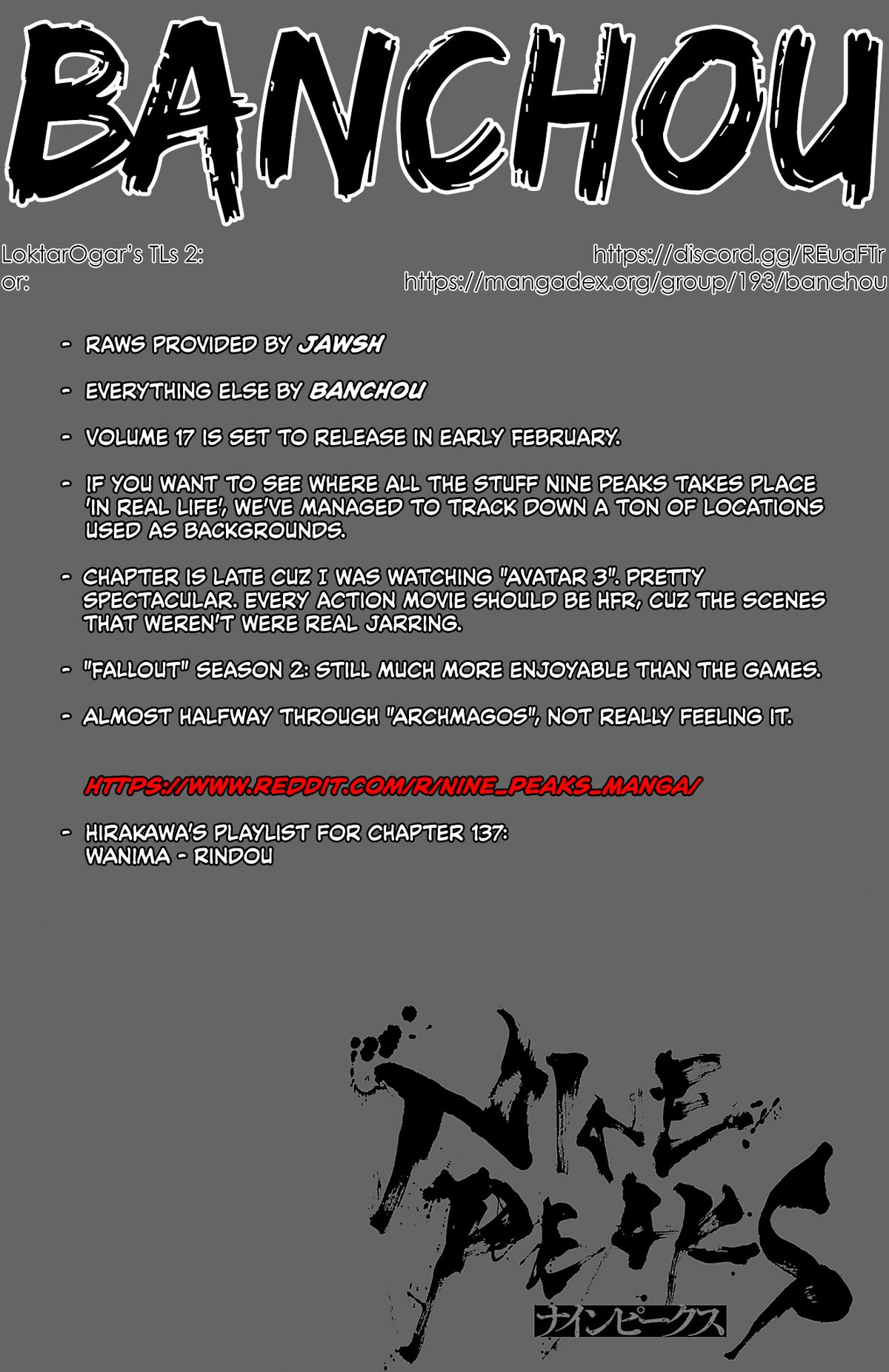 Nine Peaks Chapter 137 1