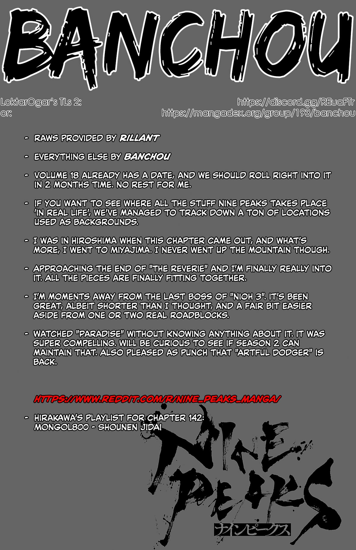 Nine Peaks Chapter 142 1