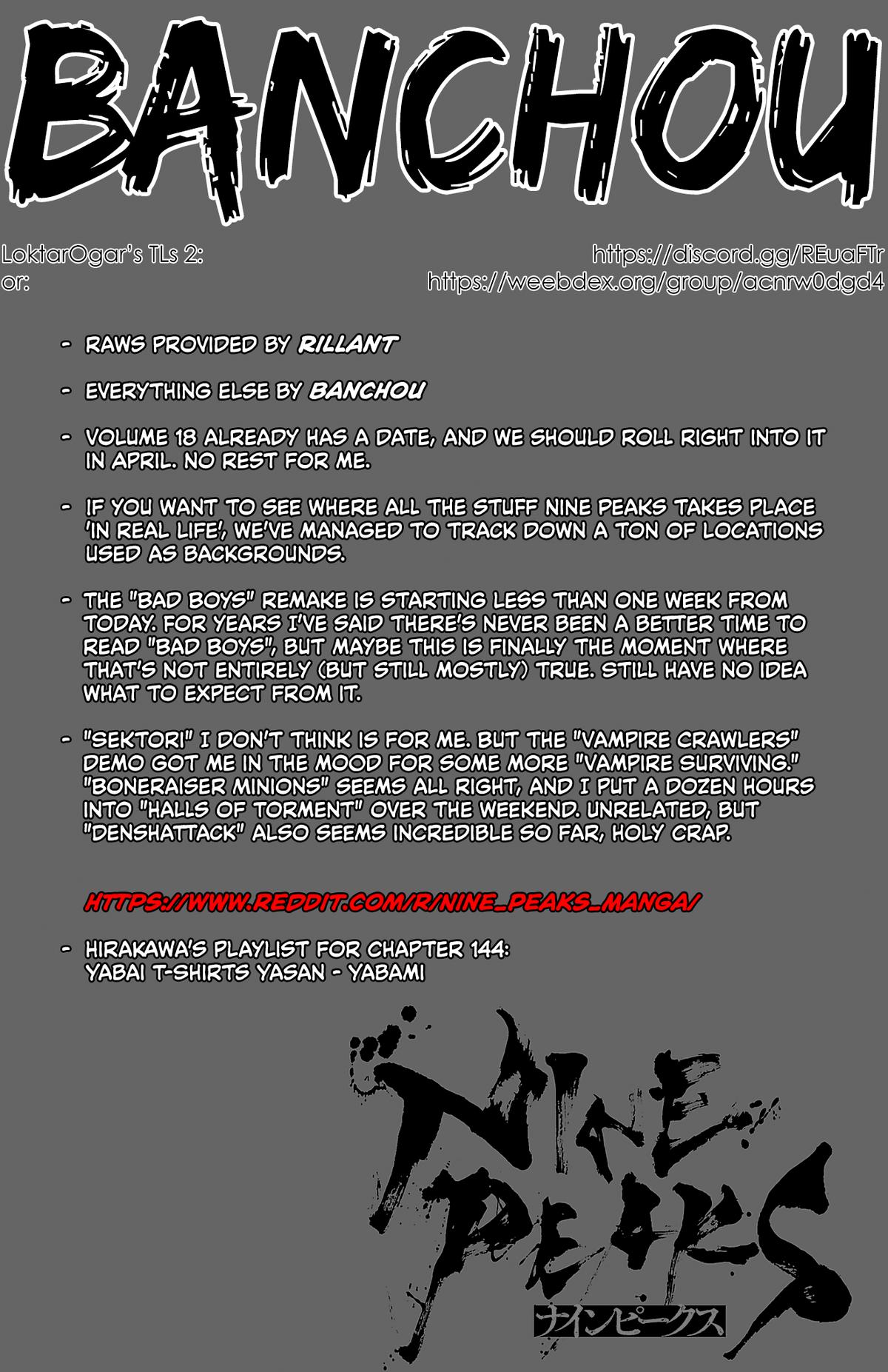 Nine Peaks Chapter 144 1