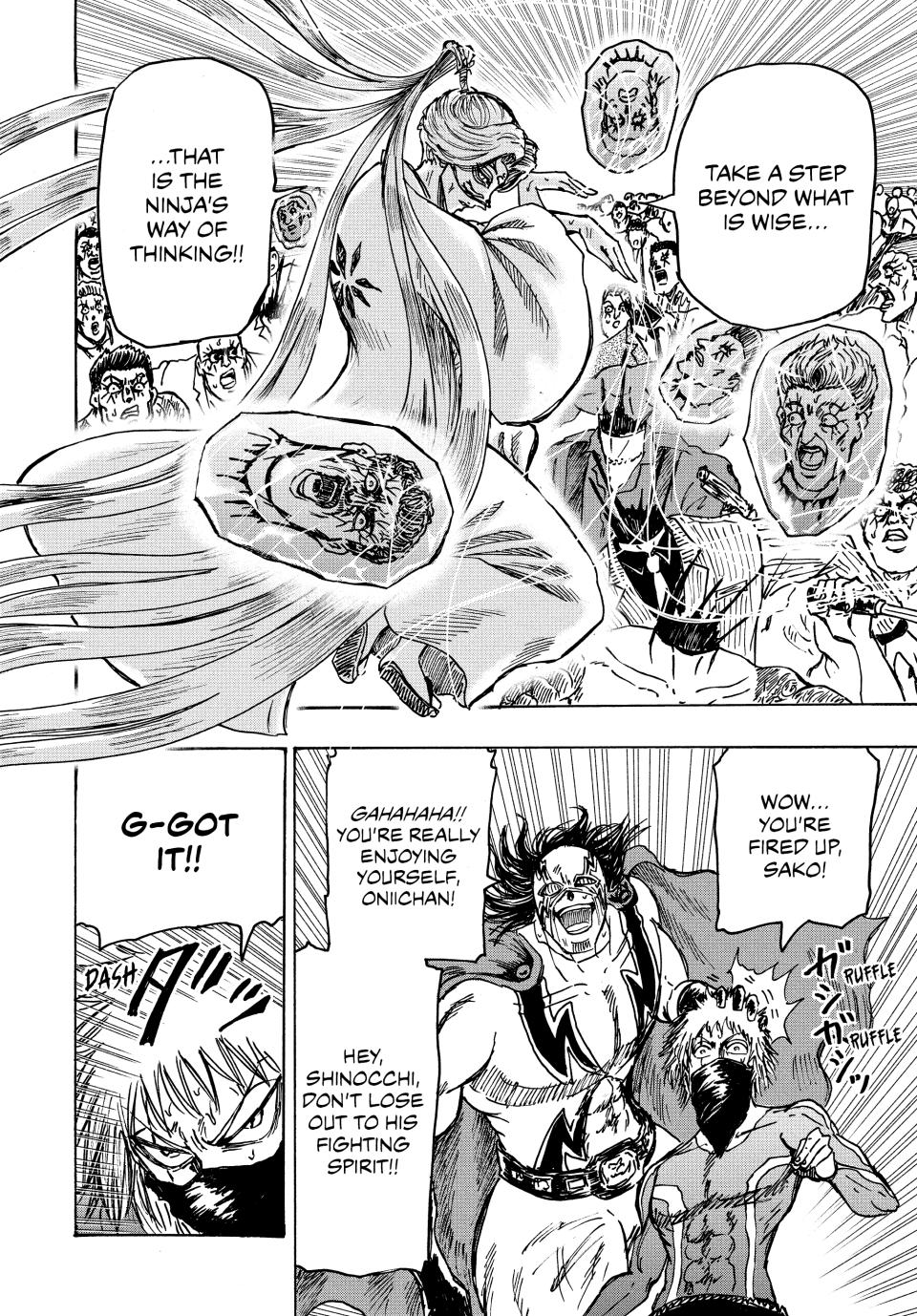 Ninja Vs. Gokudo Chapter 97 12