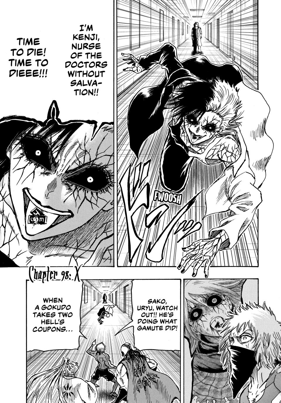 Ninja Vs. Gokudo Chapter 98 1
