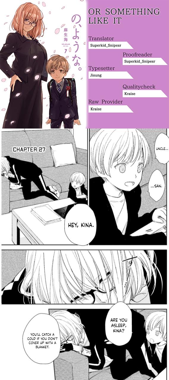 No, you na. Chapter 27 1
