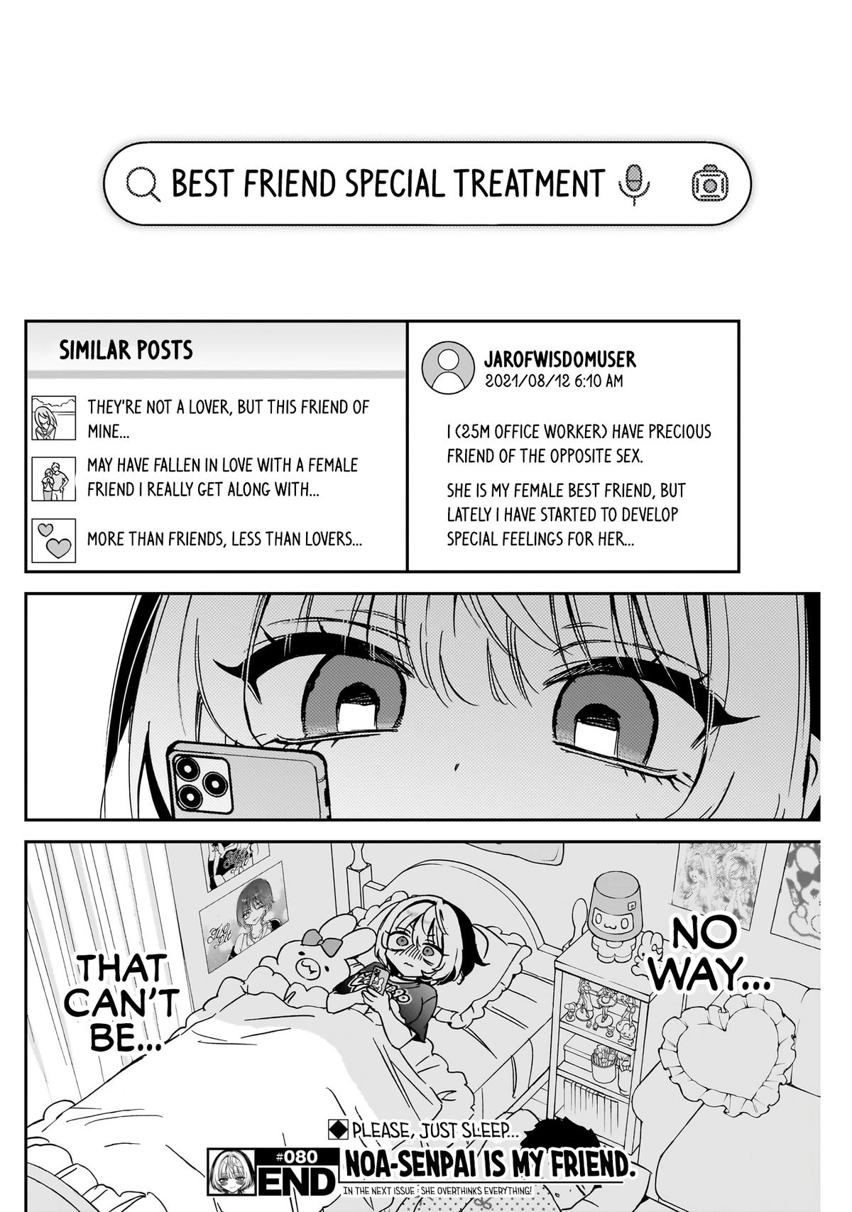 Noa-senpai wa Tomodachi Chapter 80 19