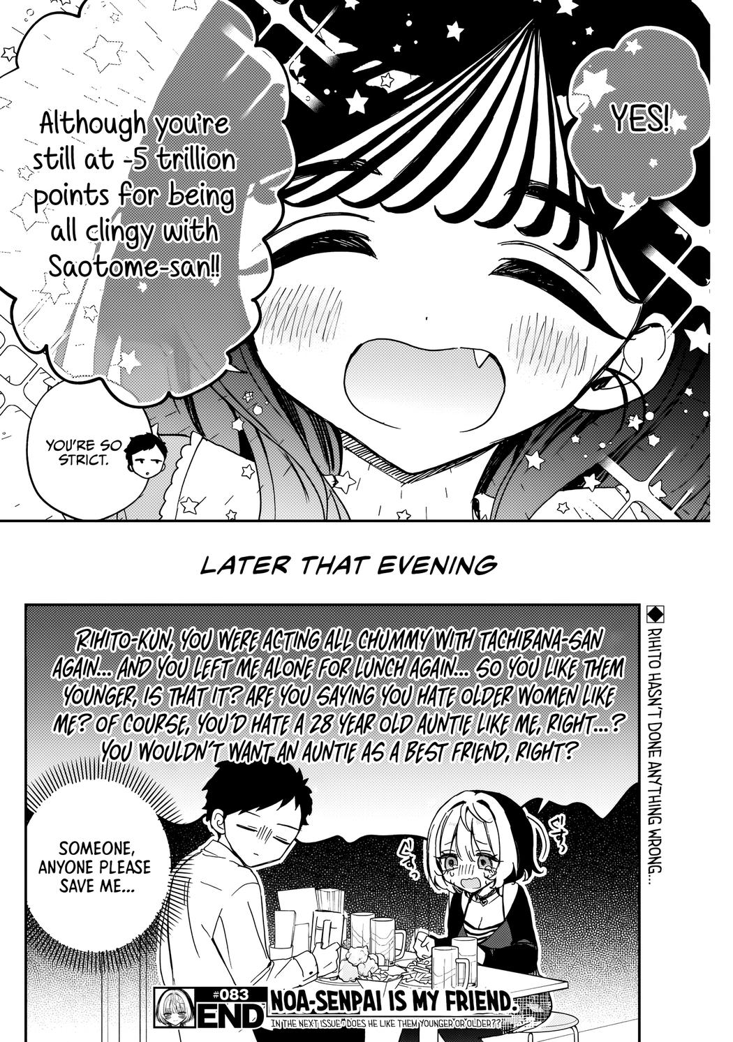 Noa-senpai wa Tomodachi Chapter 83 19