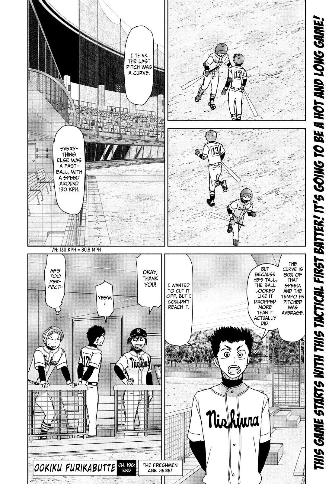 Ookiku Furikabutte Chapter 198 29