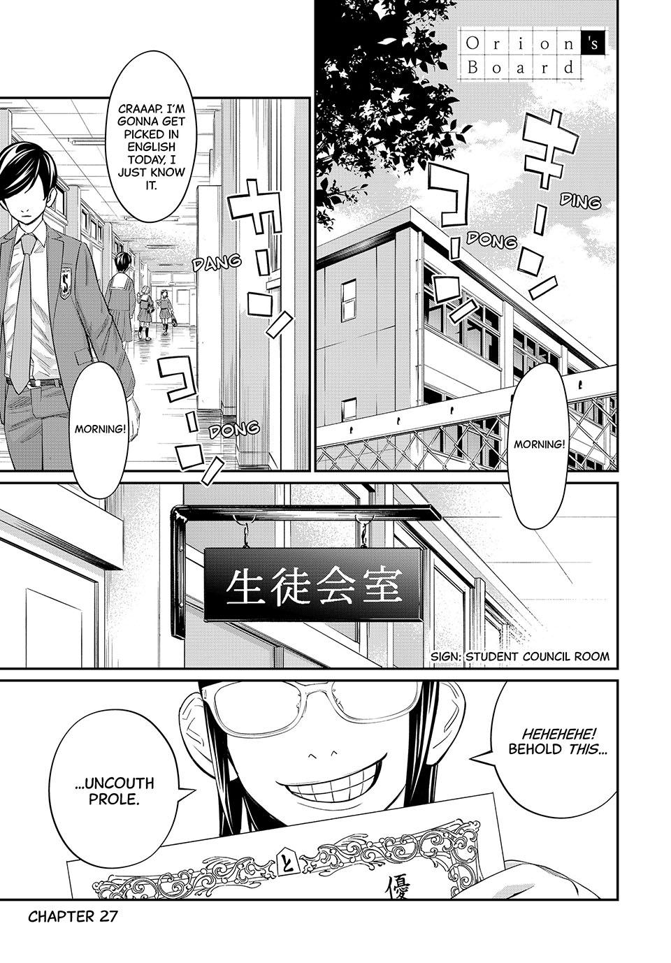 Orion's Board Chapter 27 1