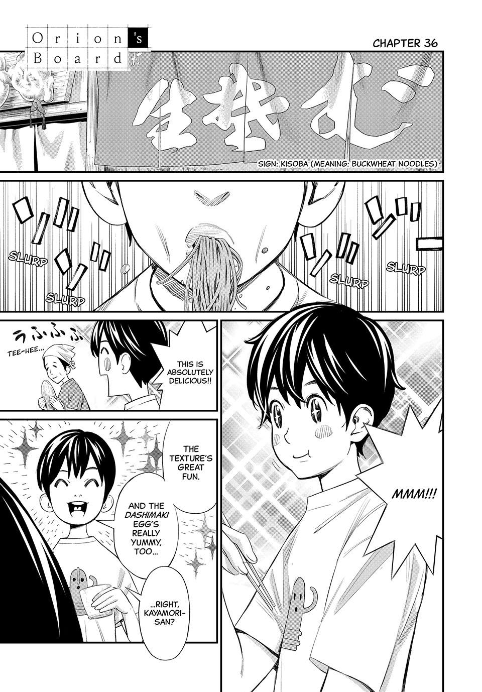 Orion's Board Chapter 36 1