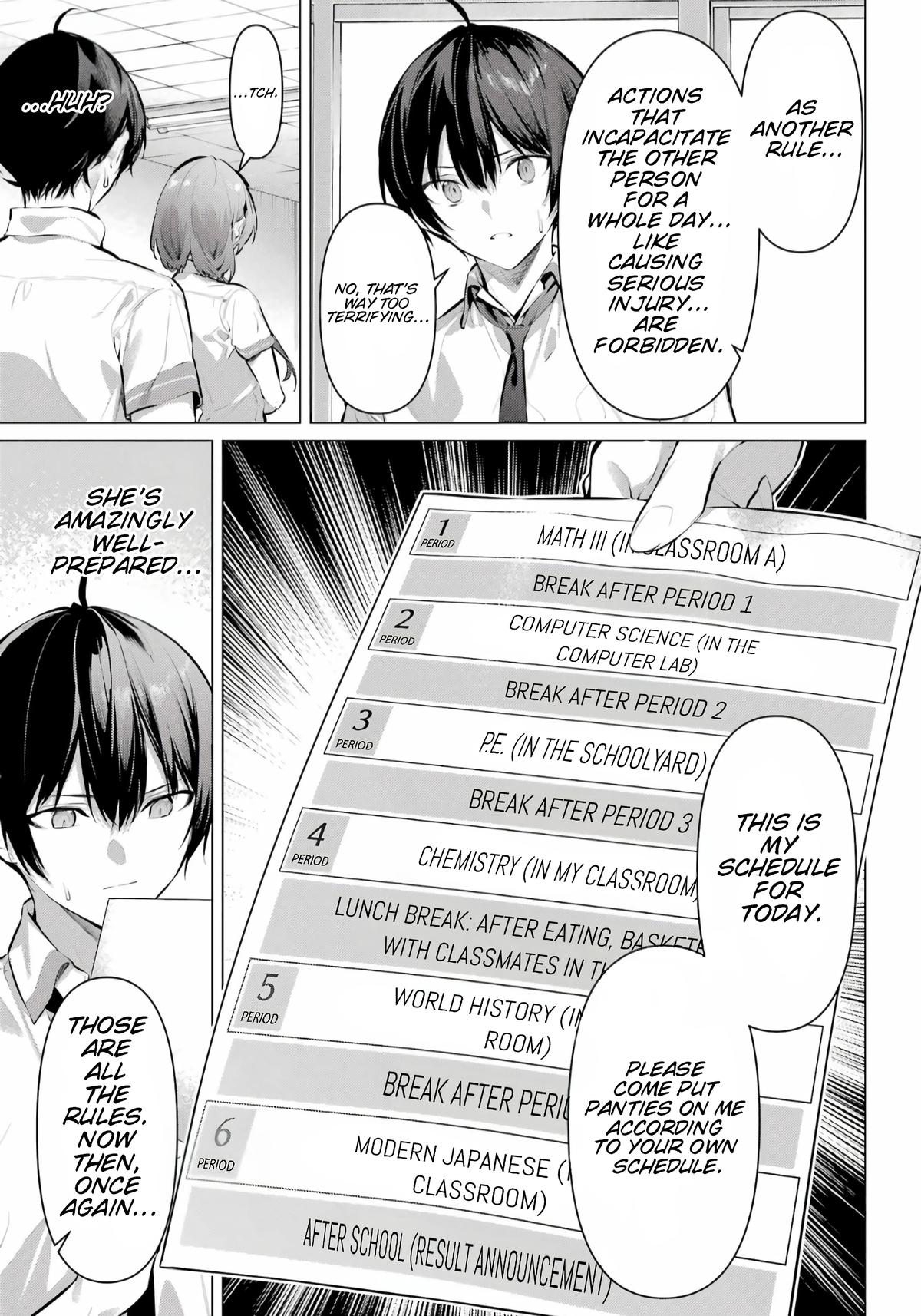 Please Put Them On, Takamine-san Chapter 67.1 4
