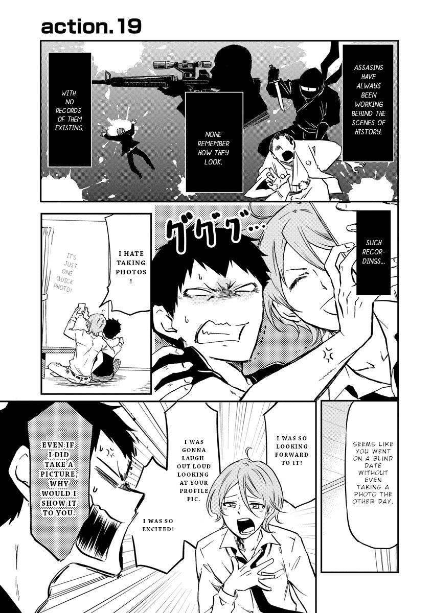 Policewoman and Assassin action. 19 2