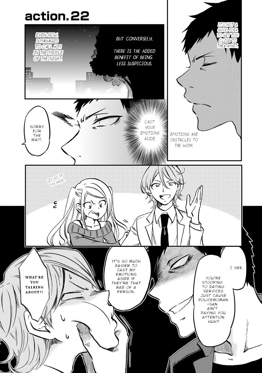 Policewoman and Assassin action. 22 2