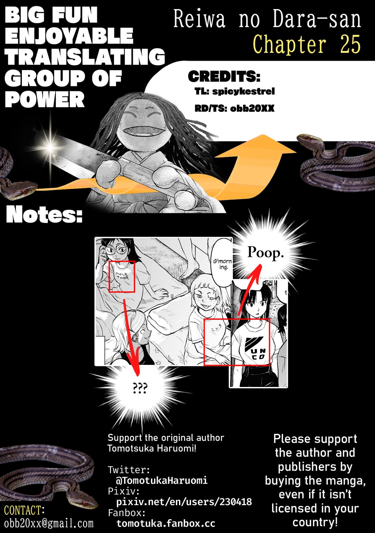 Dara-san of Reiwa Chapter 25 23