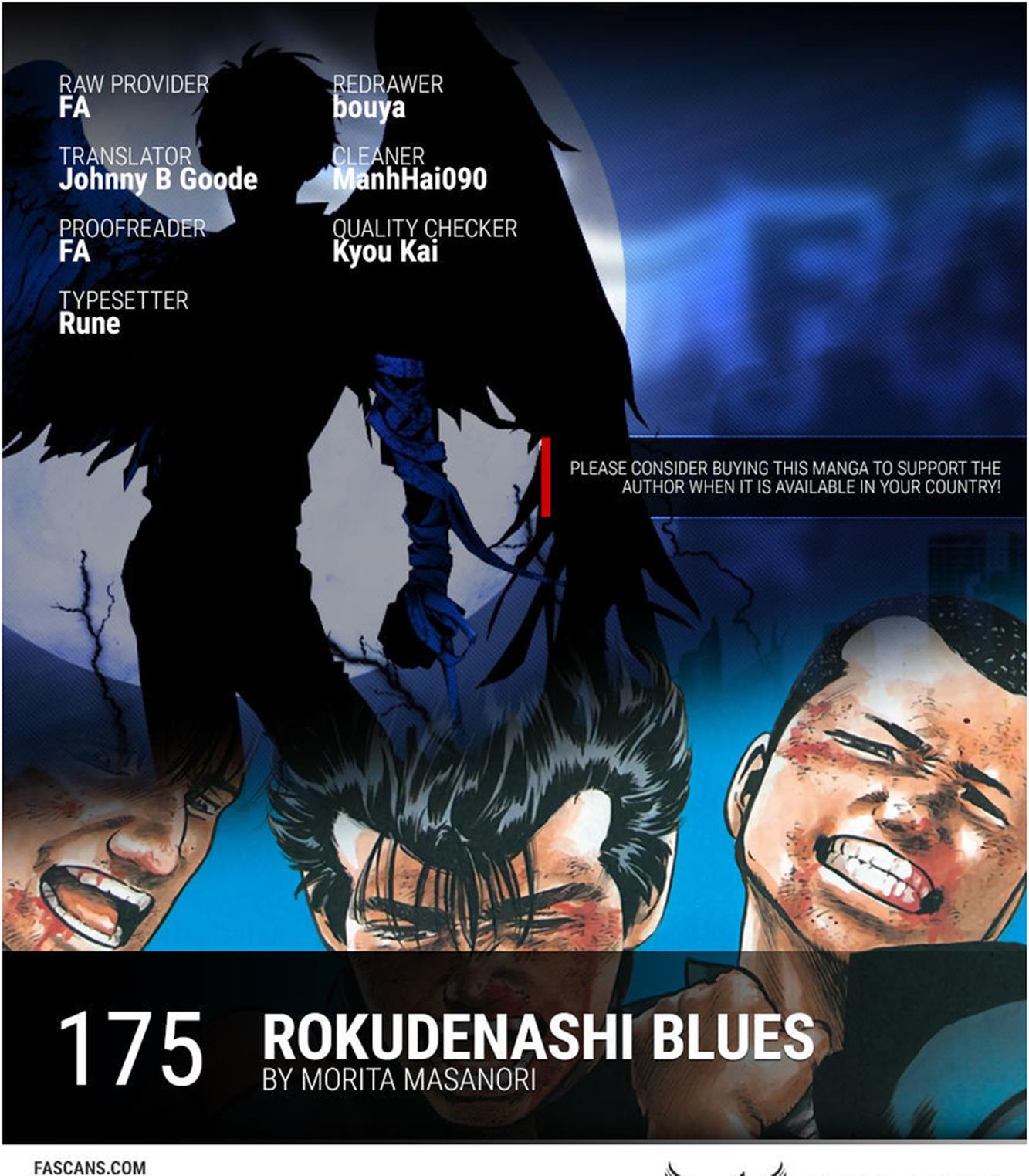 Rokudenashi Blues Chapter 175 1