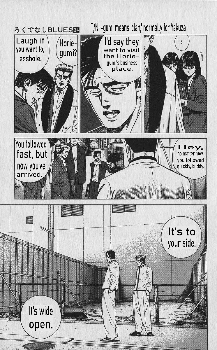 Rokudenashi Blues Chapter 335 13