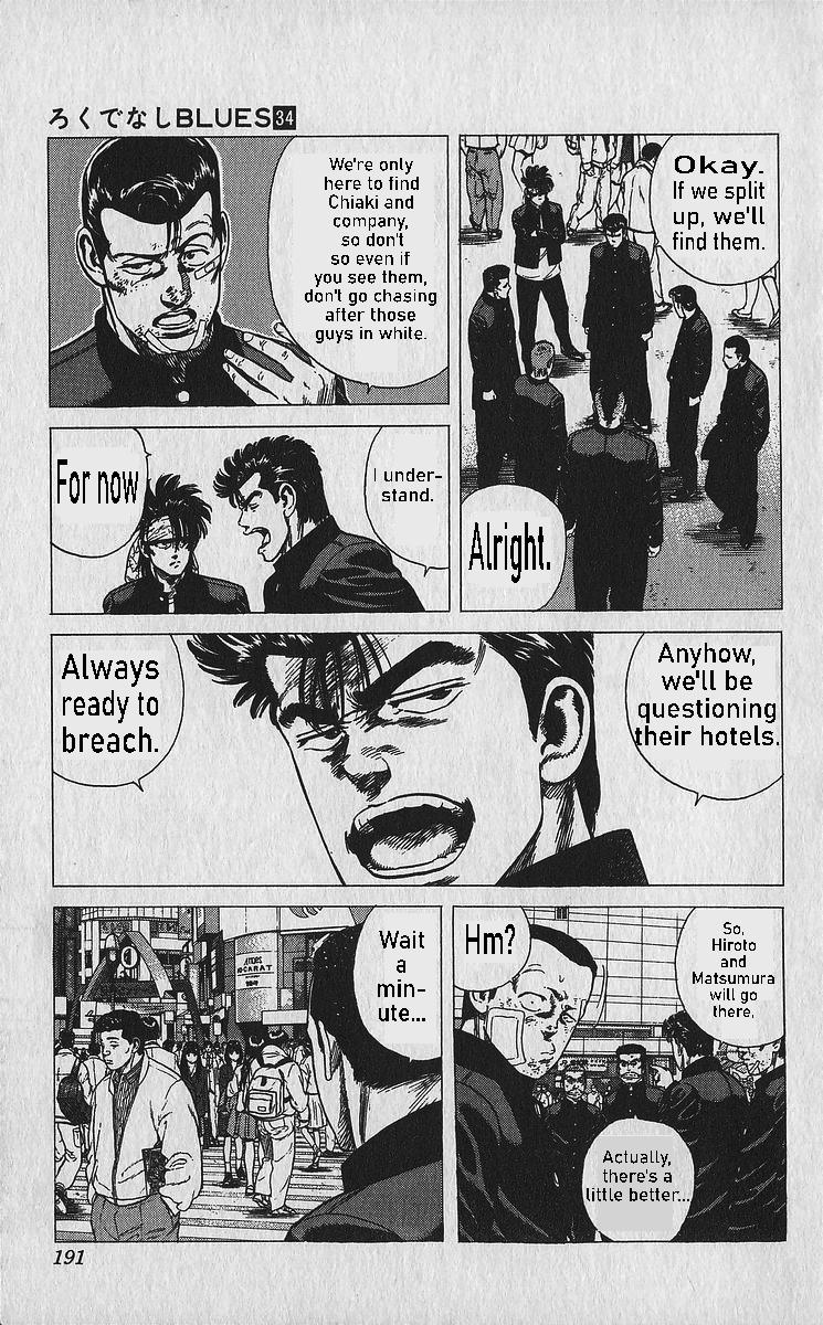 Rokudenashi Blues Chapter 338 16