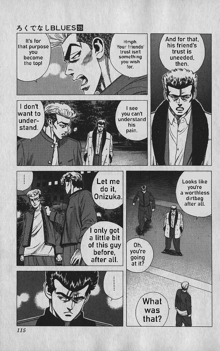 Rokudenashi Blues Chapter 344 9
