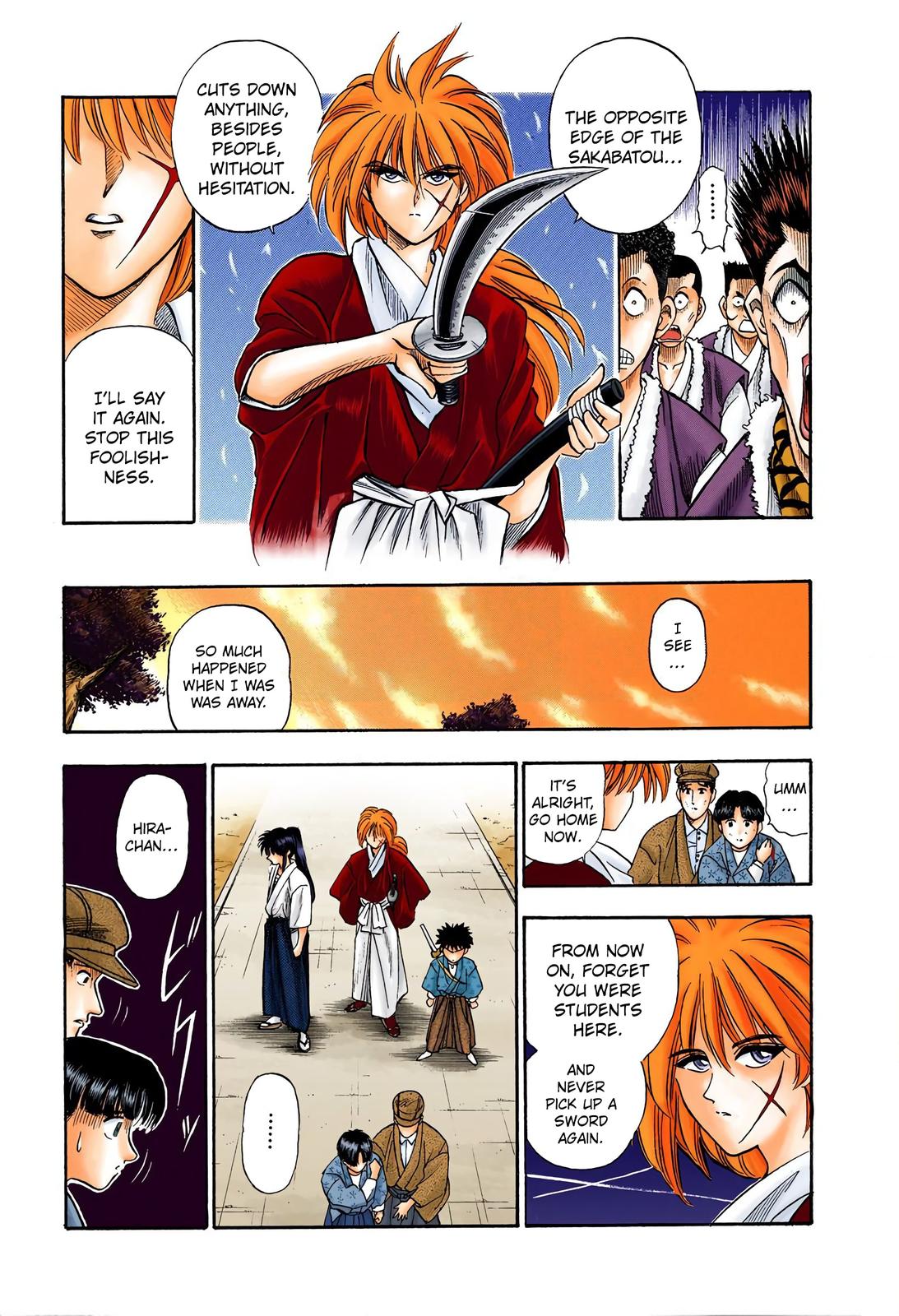 Rurouni Kenshin (Color) Chapter 4