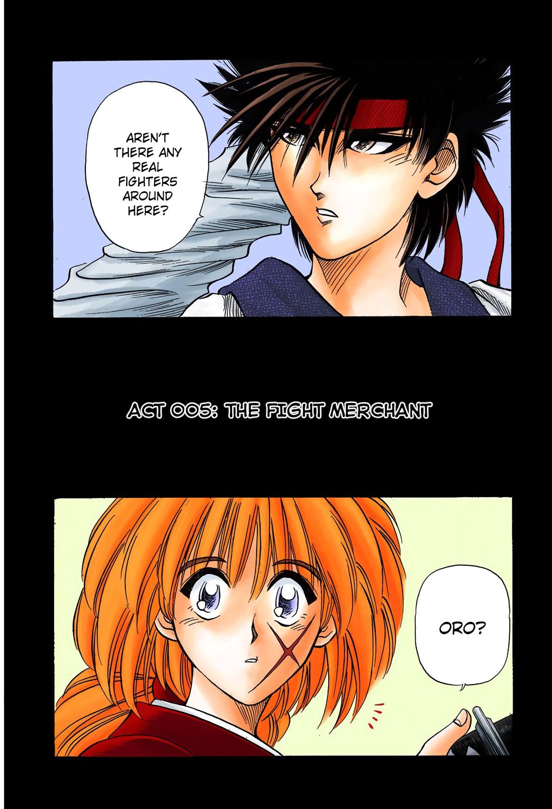 Rurouni Kenshin (Color) Chapter 5
