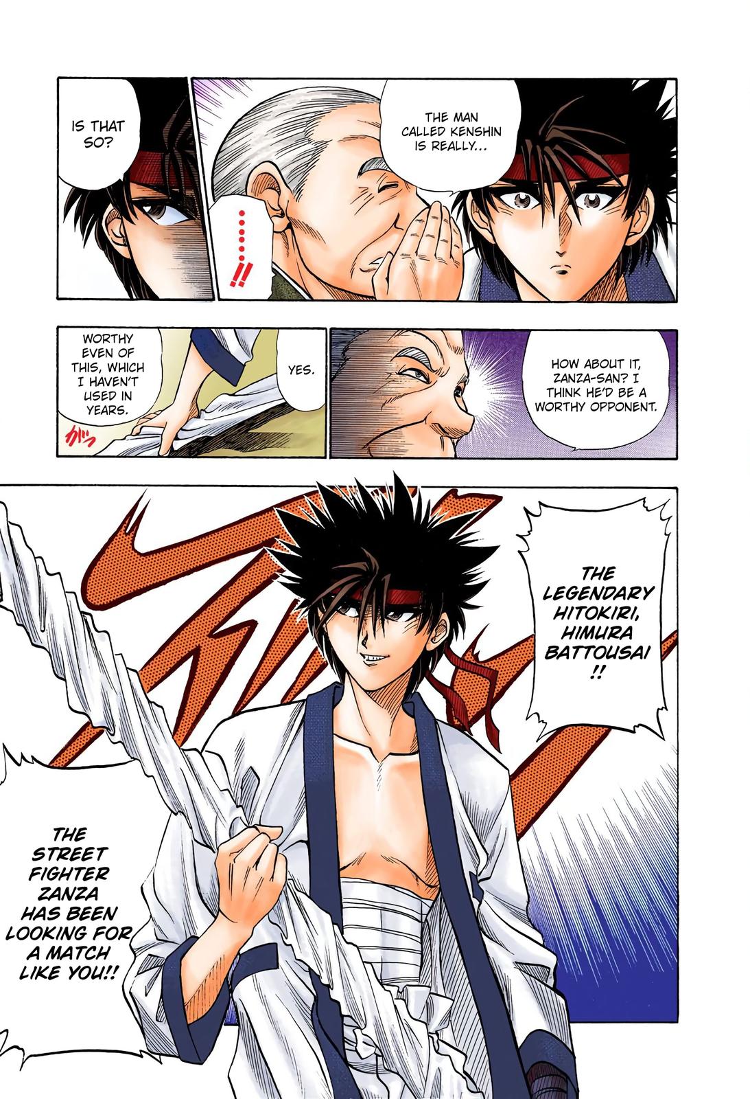 Rurouni Kenshin (Color) Chapter 5
