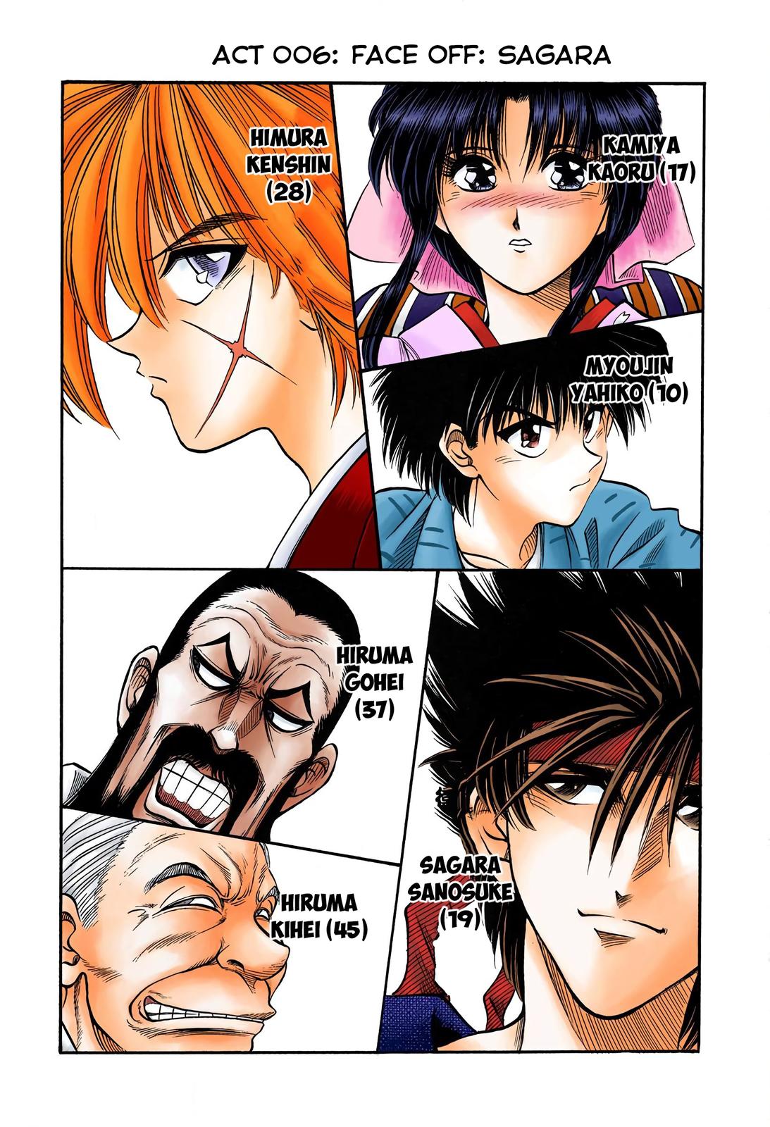 Rurouni Kenshin (Color) Chapter 6